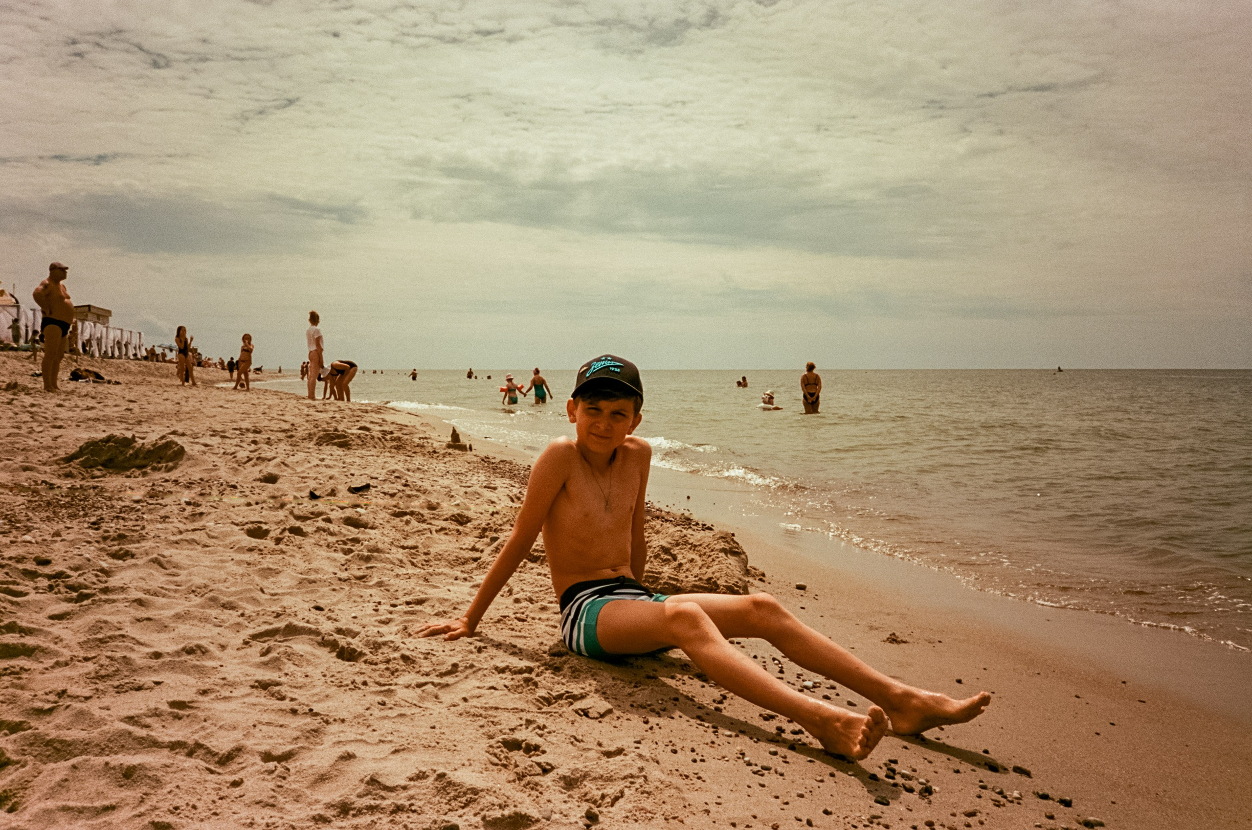 Пляжный отдых в Янтарном и закат в Зеленоградске. Фотограф-документалист Мария Осокина