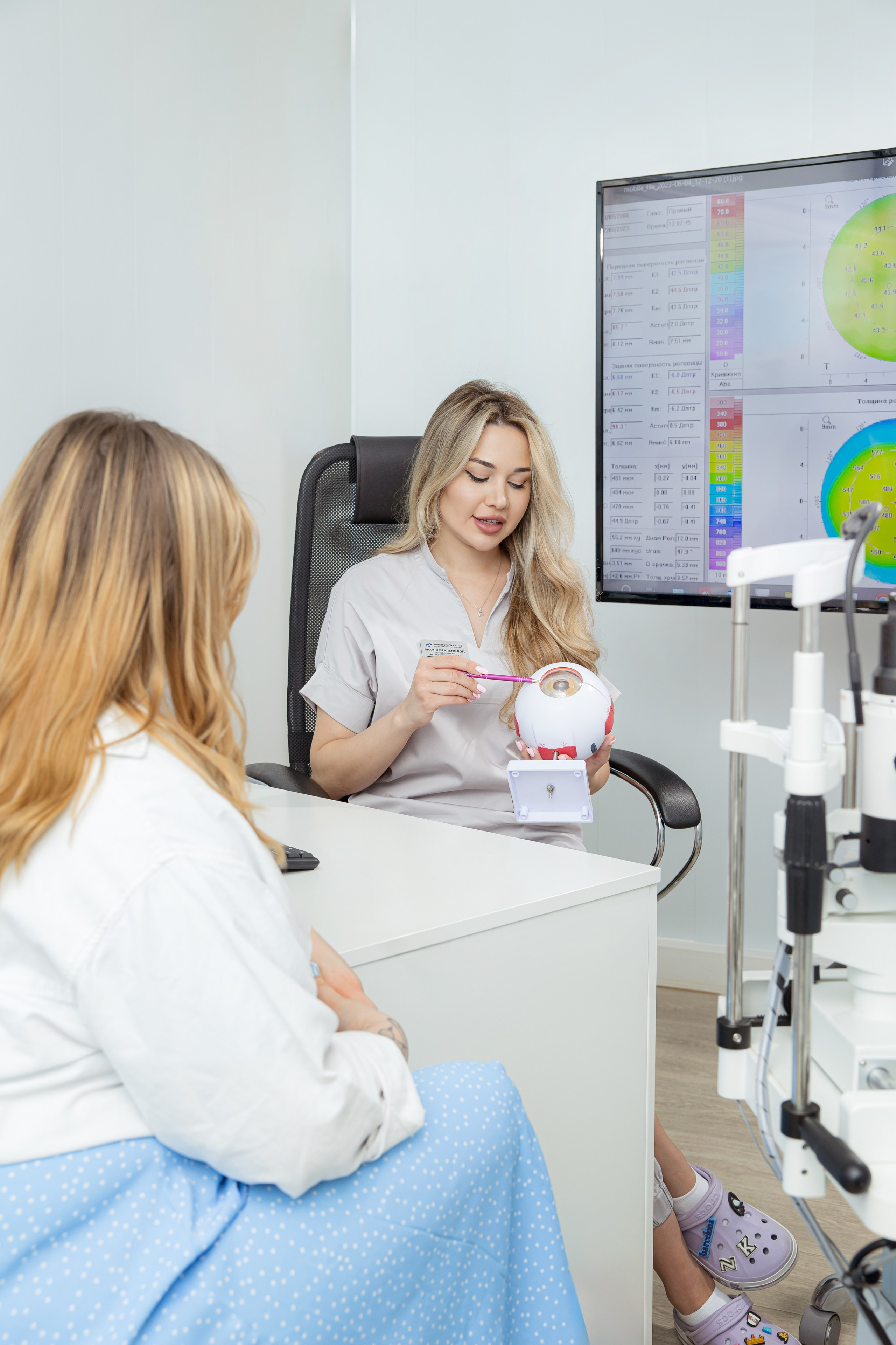 Медицинская фотосъемка для клиники World Vision Clinic в Санкт-Петербурге