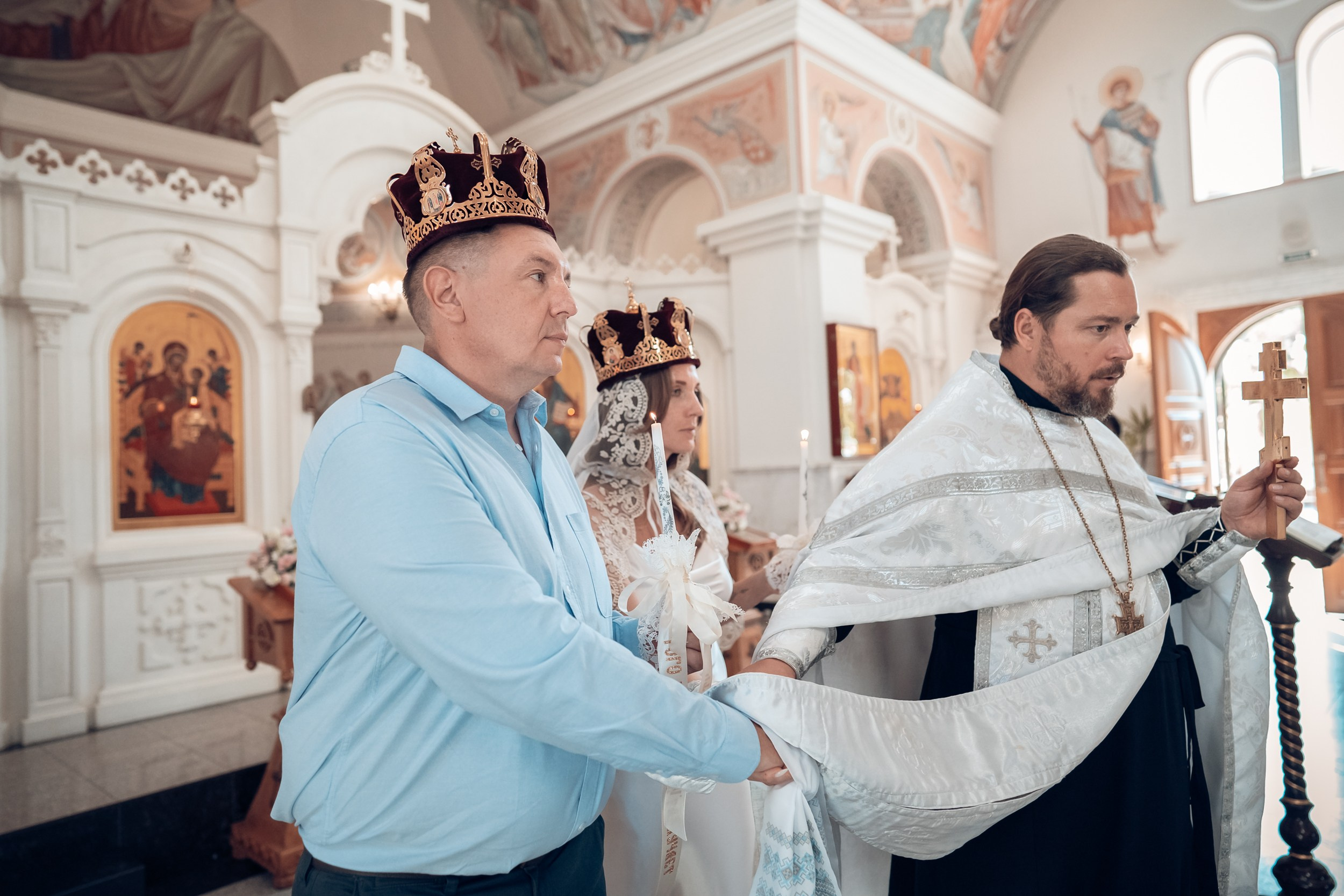 Венчание в храме Вознесения Господне г. Севастополь. Церковный фотограф Севастополь