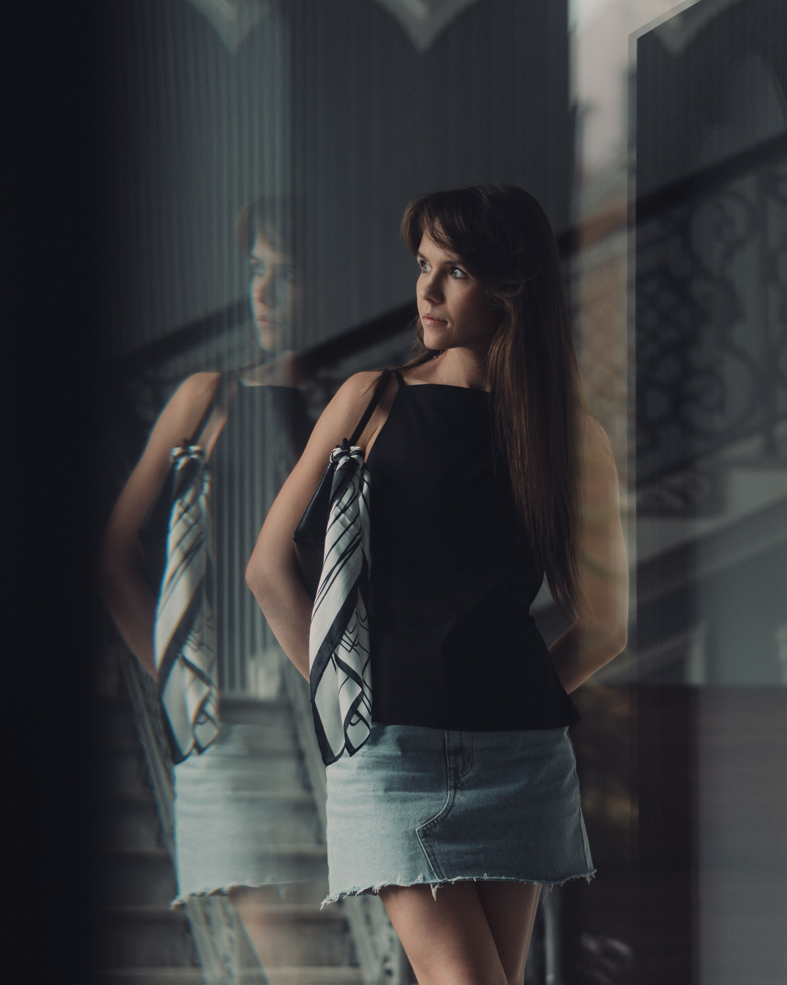 Outdoor Portrait Photoshoot at the Kazan Writers' Union