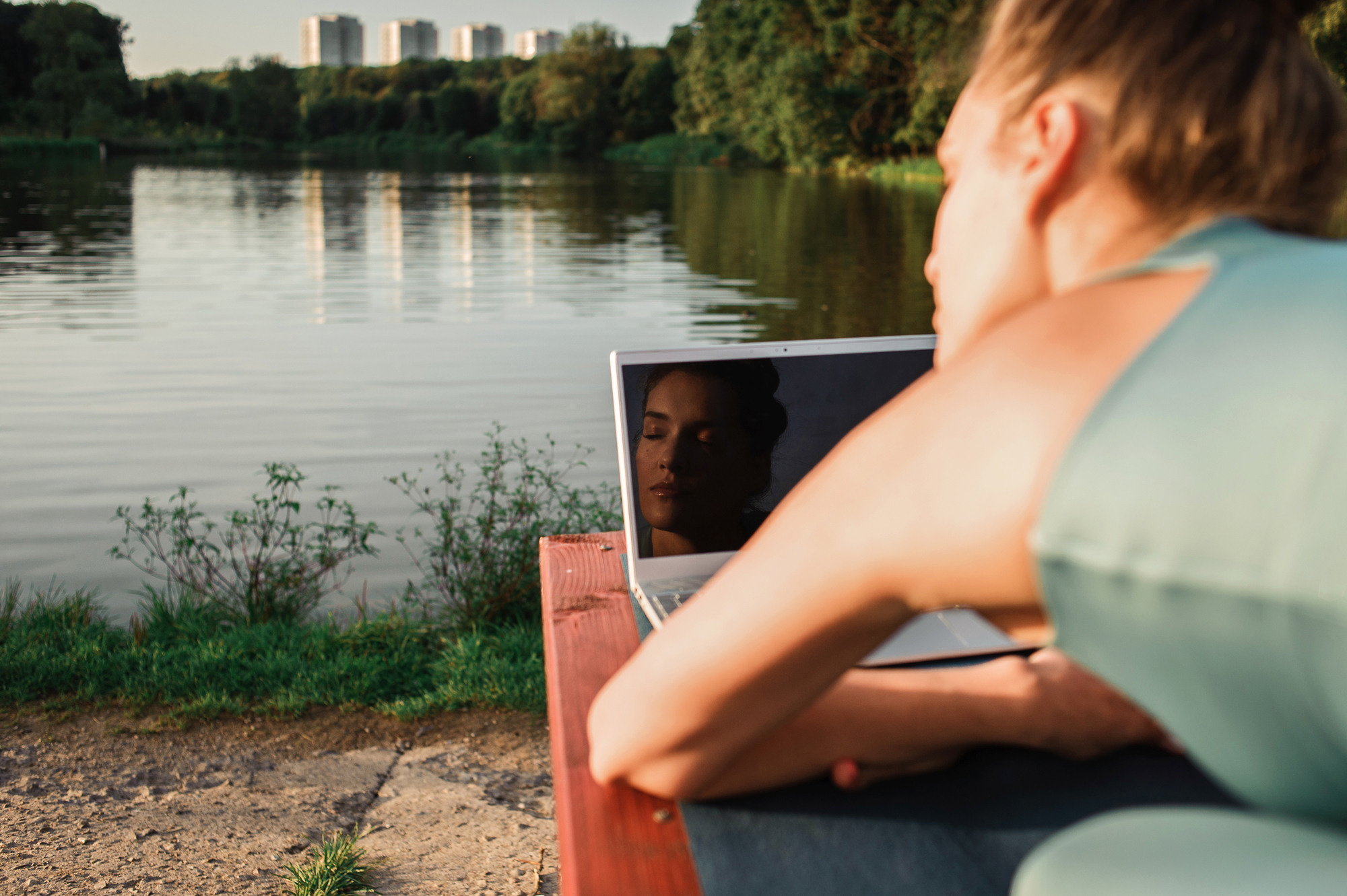 Утренняя йога-фотосессия для Эльвиры. Семейный и женский фотограф Красноярск Екатерина Пусенкова