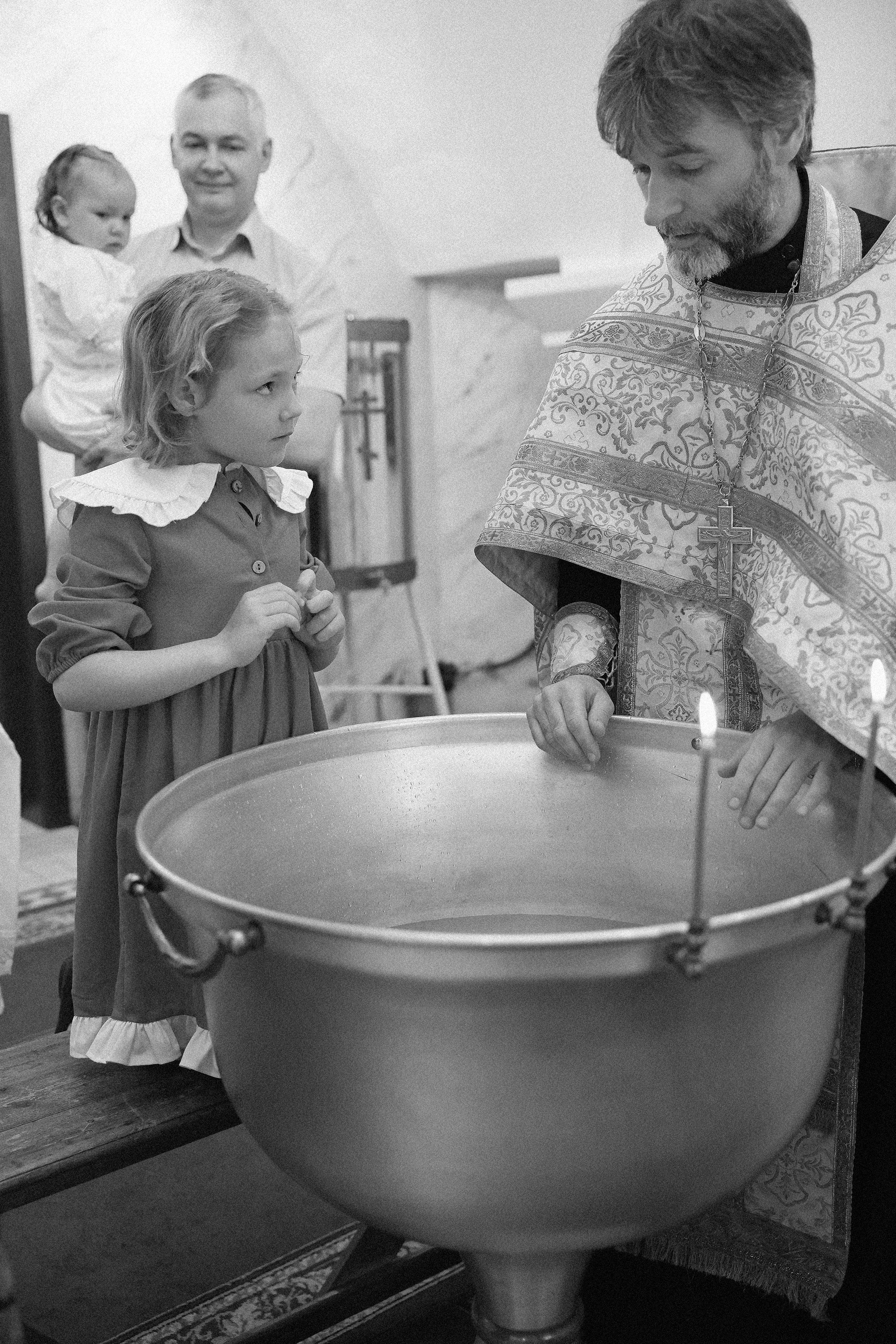 Крещение Анны и Елизаветы. Фотограф в Санкт-Петербурге Анастасия Сачкова