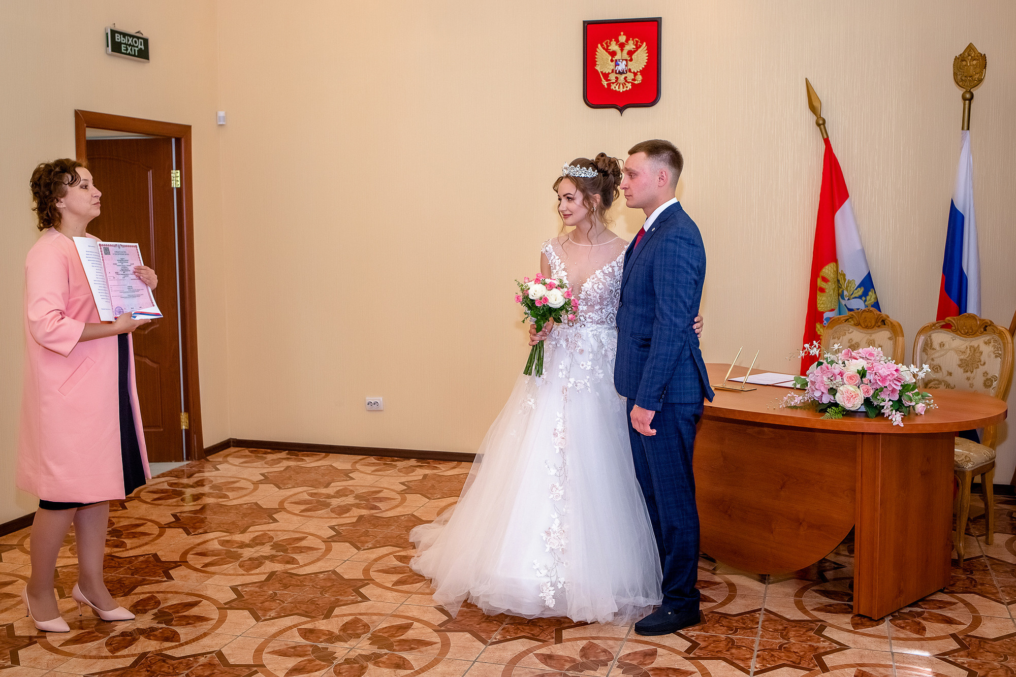 Двухчасовая свадьба Дмитрия и Дарьи. Фотограф в Самарской области Елизавета Чагеева