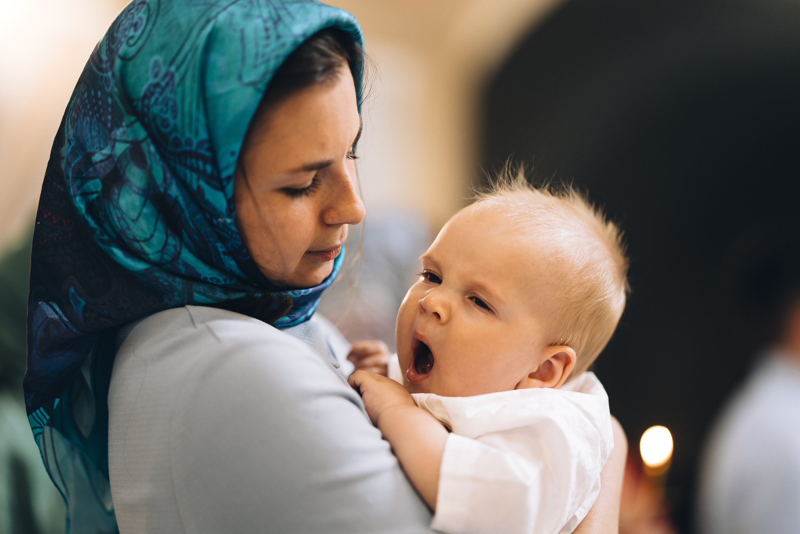 Крещение, Москва. Анна Атаян Фотограф