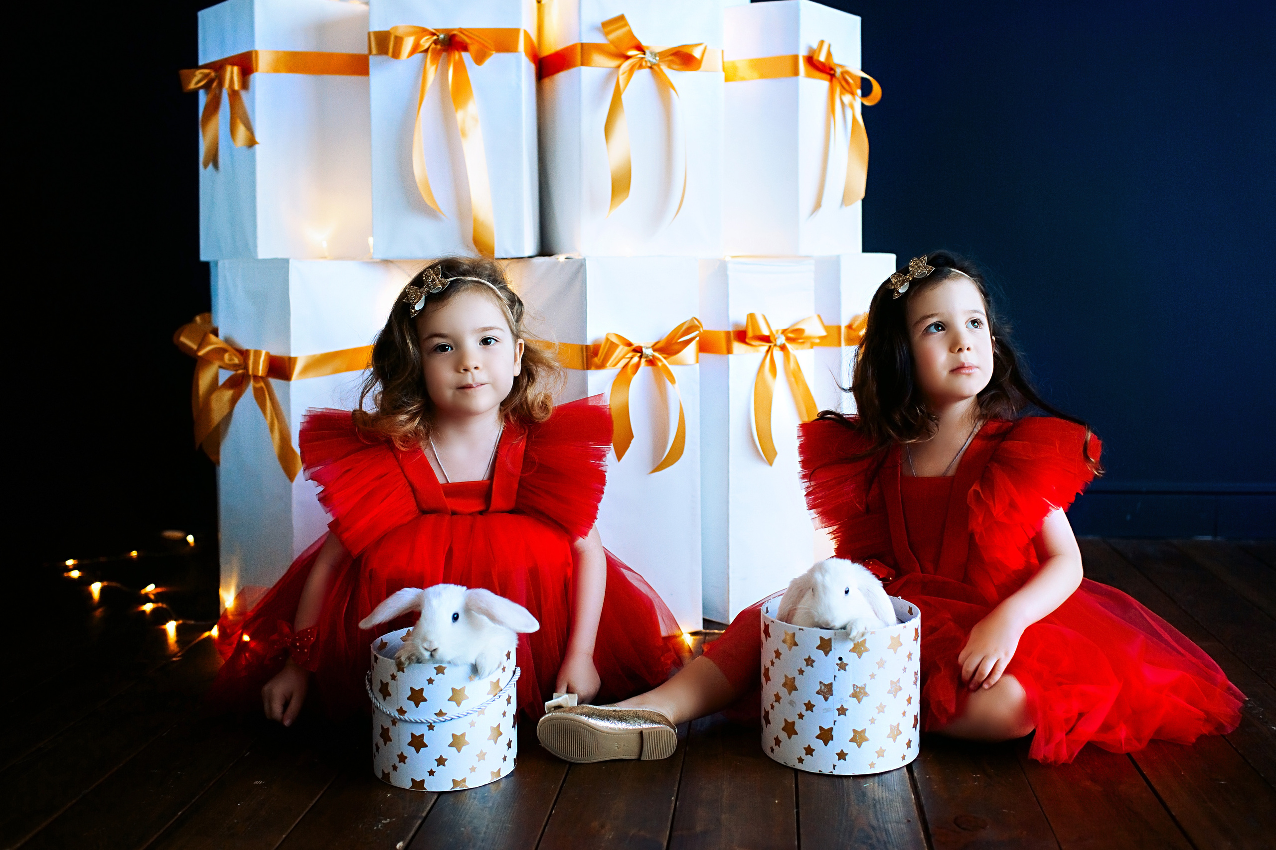 Новый год и День рождения у малышек. Анна Гидрос — профессиональный фотограф в Санкт-Петербурге