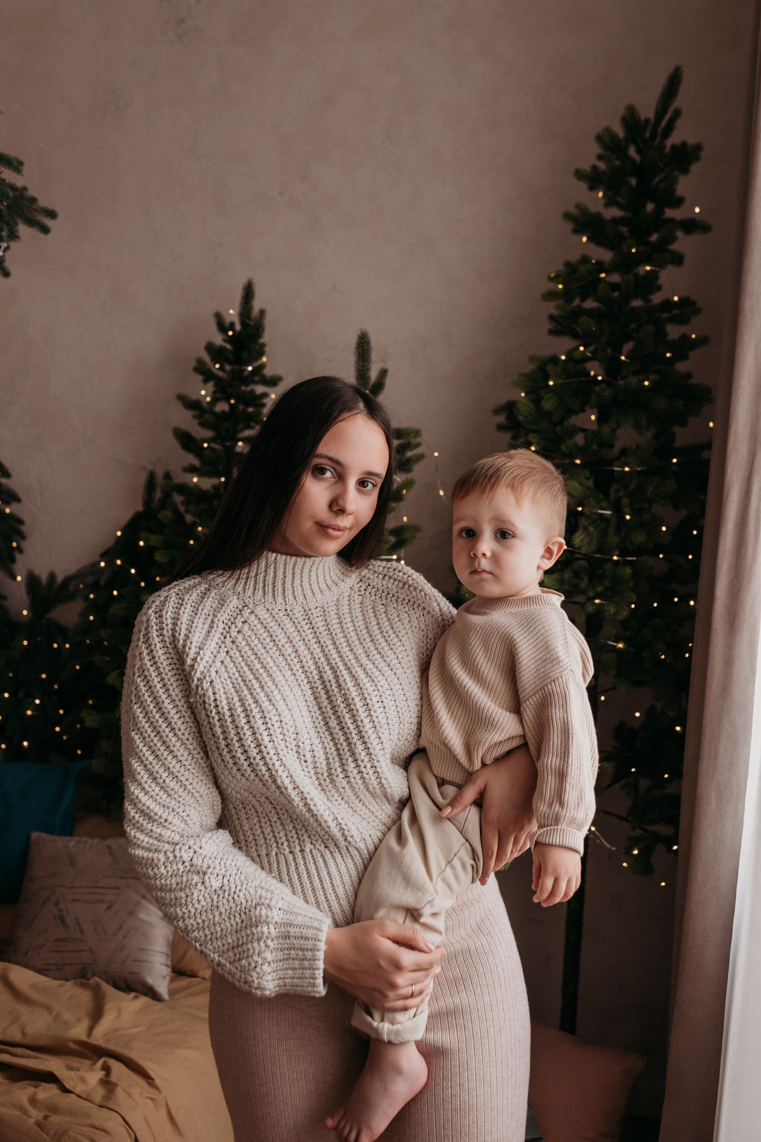 Новогодние съемки. Фотограф новорожденных в г. Барнаул Ренпенинг Катерина