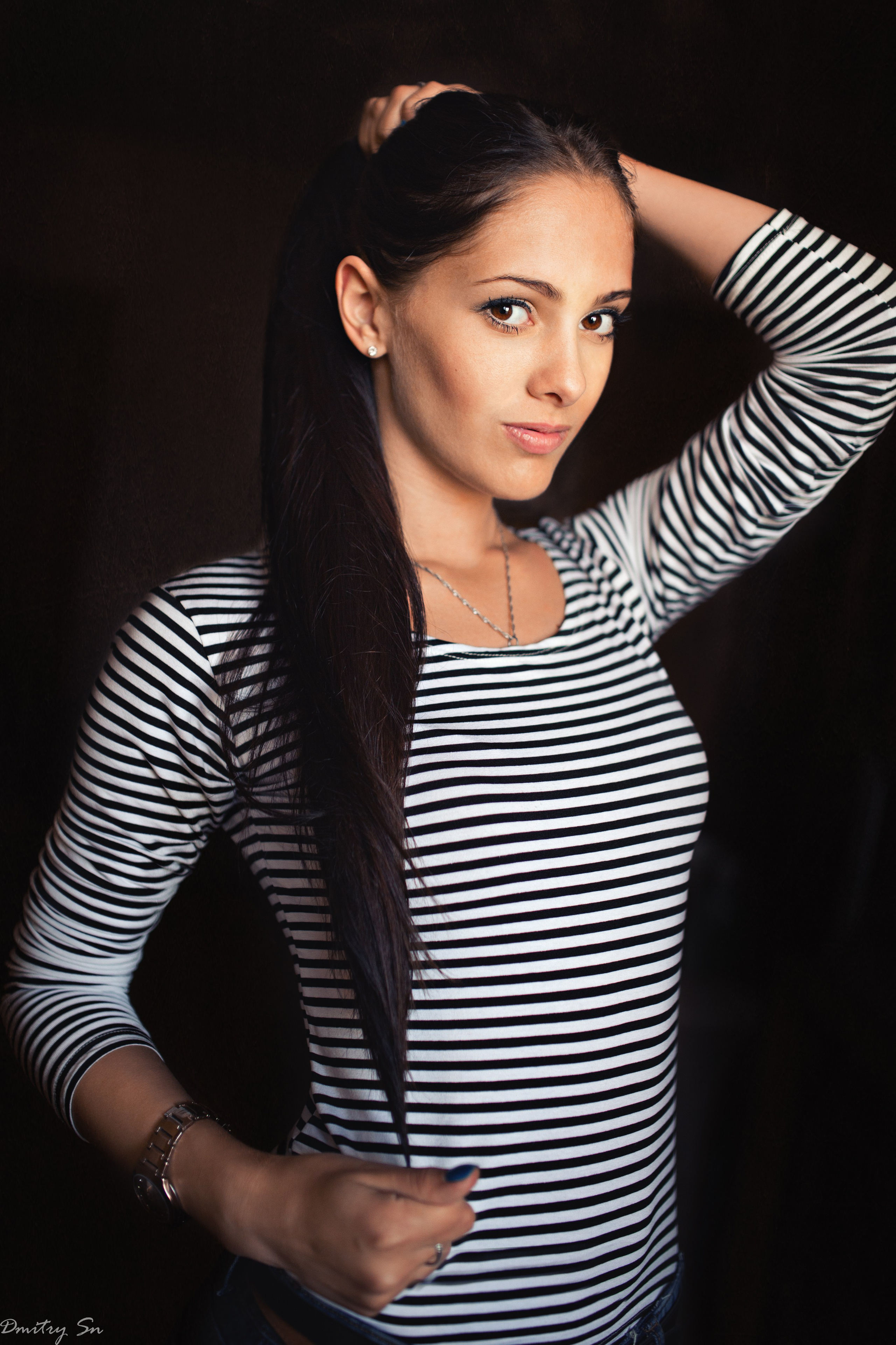 Портреты у окна с Алиной для «себя»