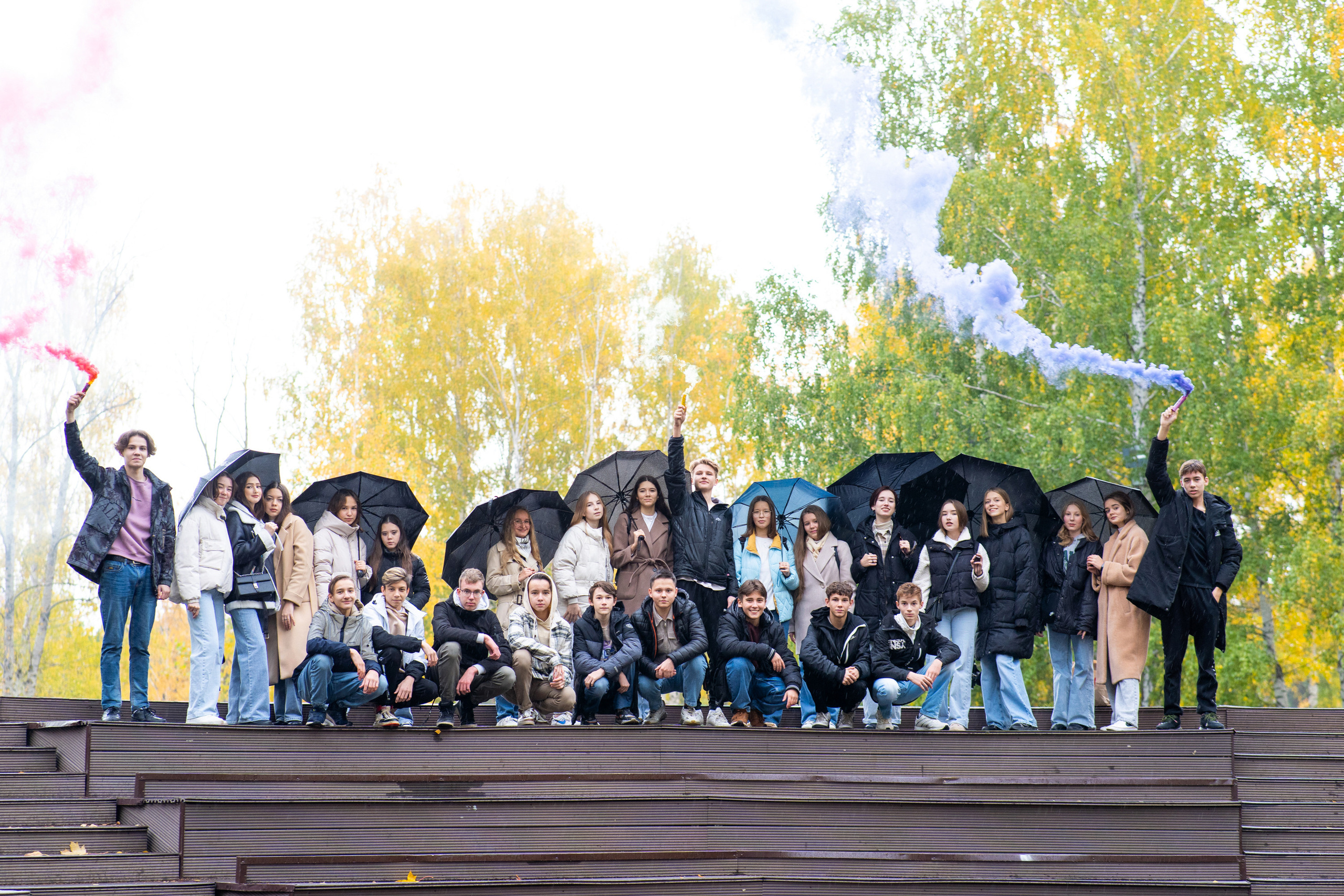 Стиль Флаг 2. Выпускные альбомы Нижнекамск Набережные Челны Фотостудия Небо