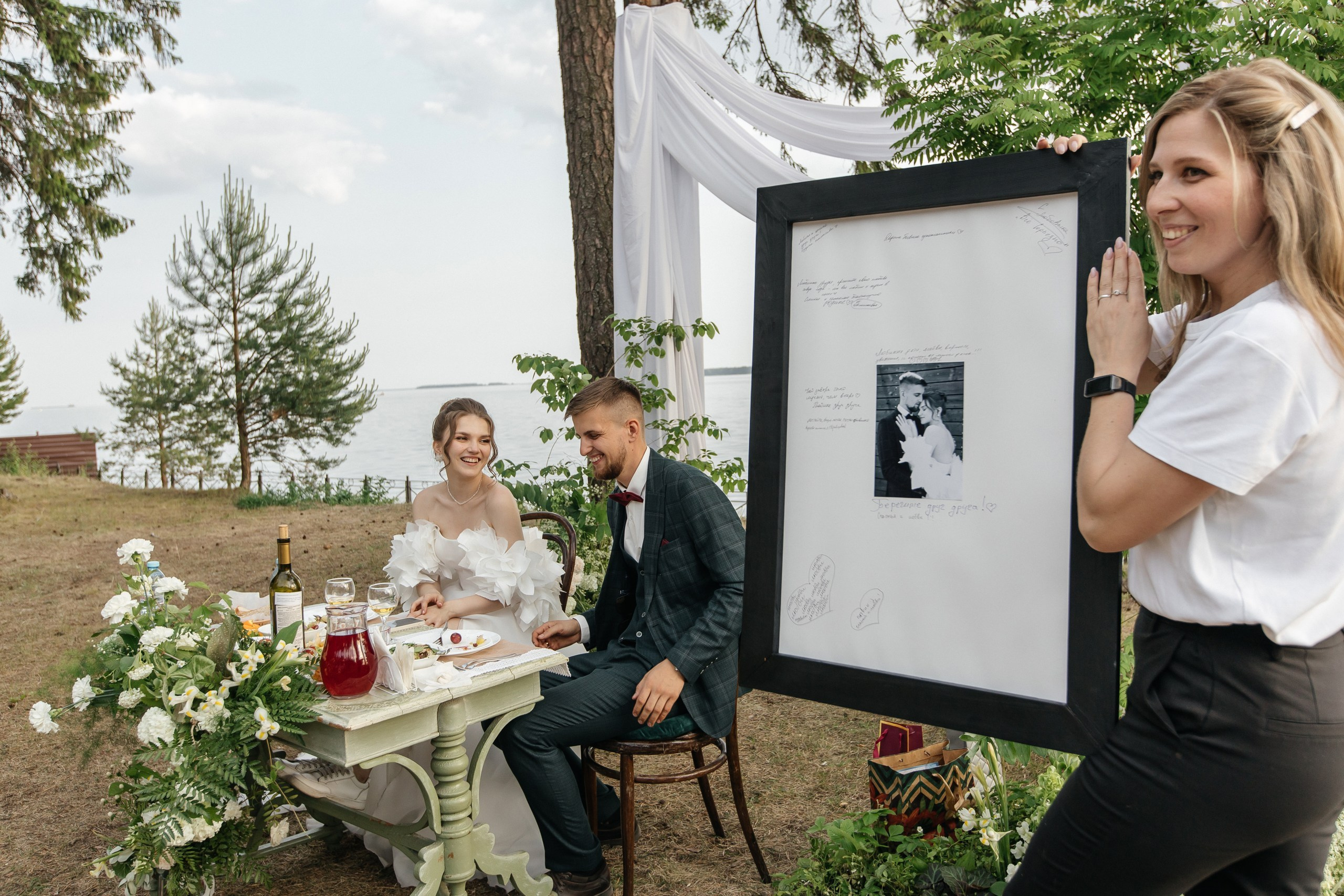 А & Ю | Камерная свадьба под открытым небом. Свадебный фотограф Настя Шелл г. Череповец