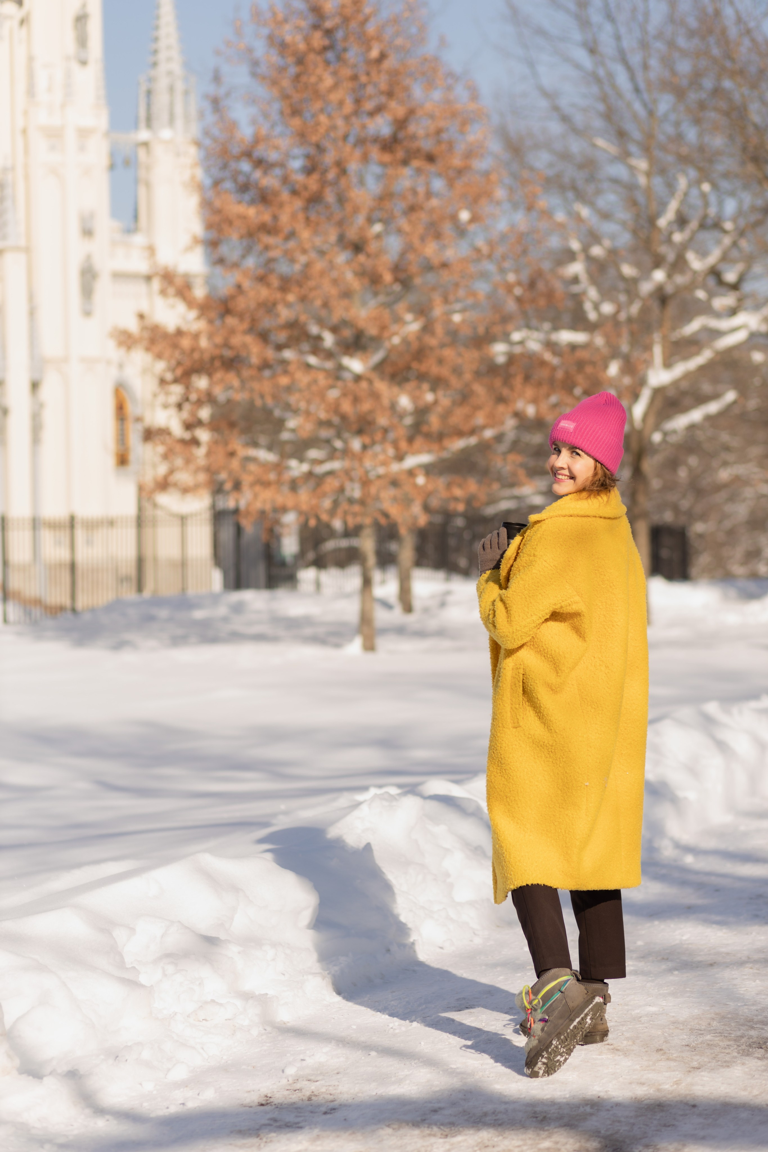 Зимняя индивидуальная фотосессия на улице