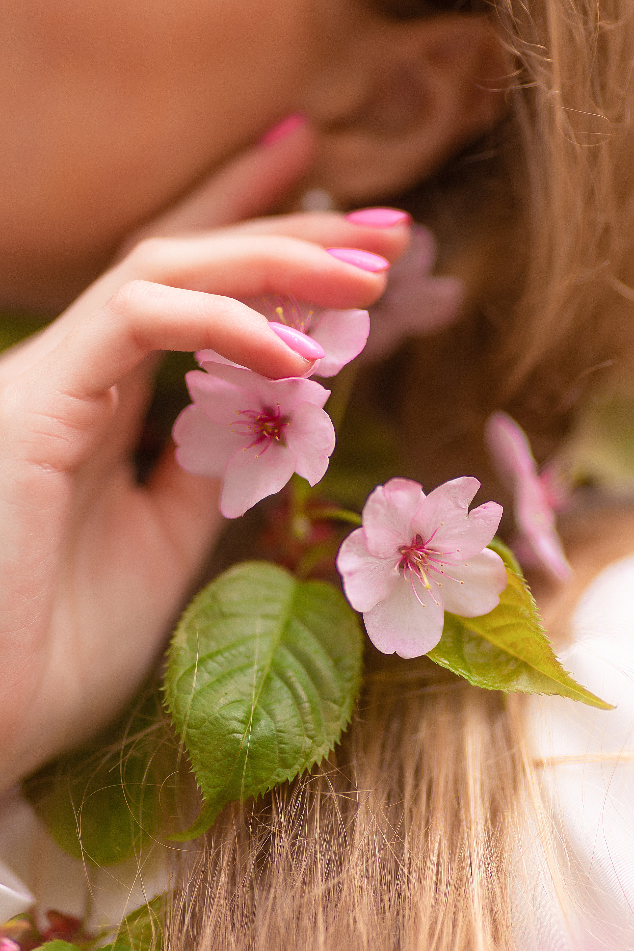 Фотосессия Дианы в цветущей сакуре. Сказочный фотограф в русском стиле в Москве Ангелина Старцева | Русский сказки|Фотосесессия в Азиатском стиле