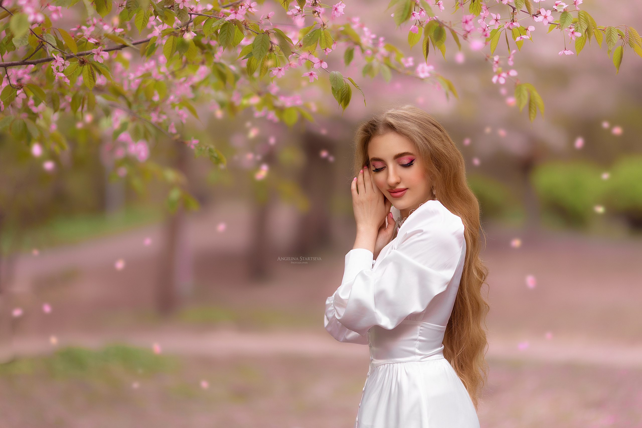 фотосессия в сакуре москва