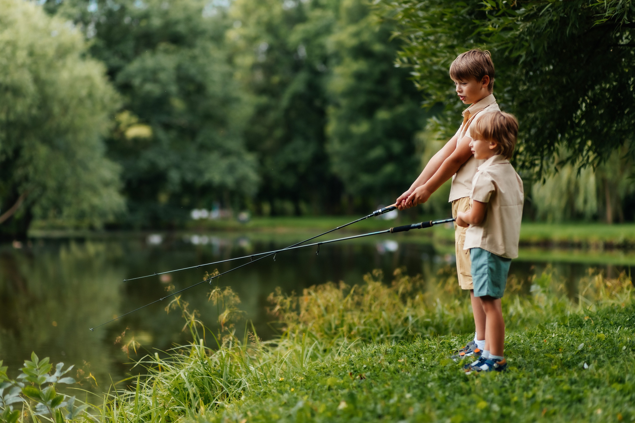 Детская фотосессия в парке