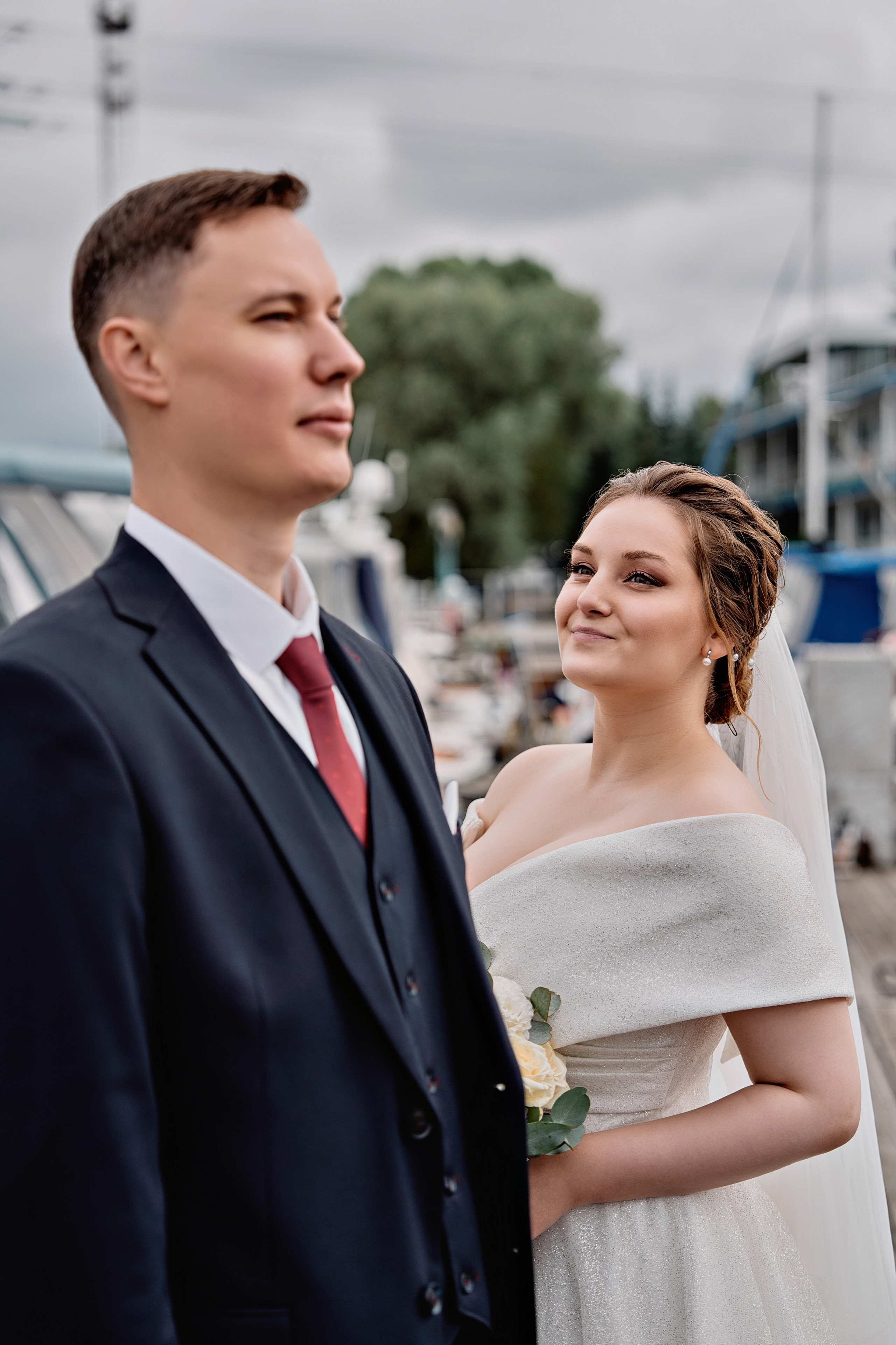 Нежная свадьба Антона и Софьи в яхт-клубе «Портофино». Фотограф Меняйло Евгений. Свадьба. Портрет. Репортаж. Семья. Контент