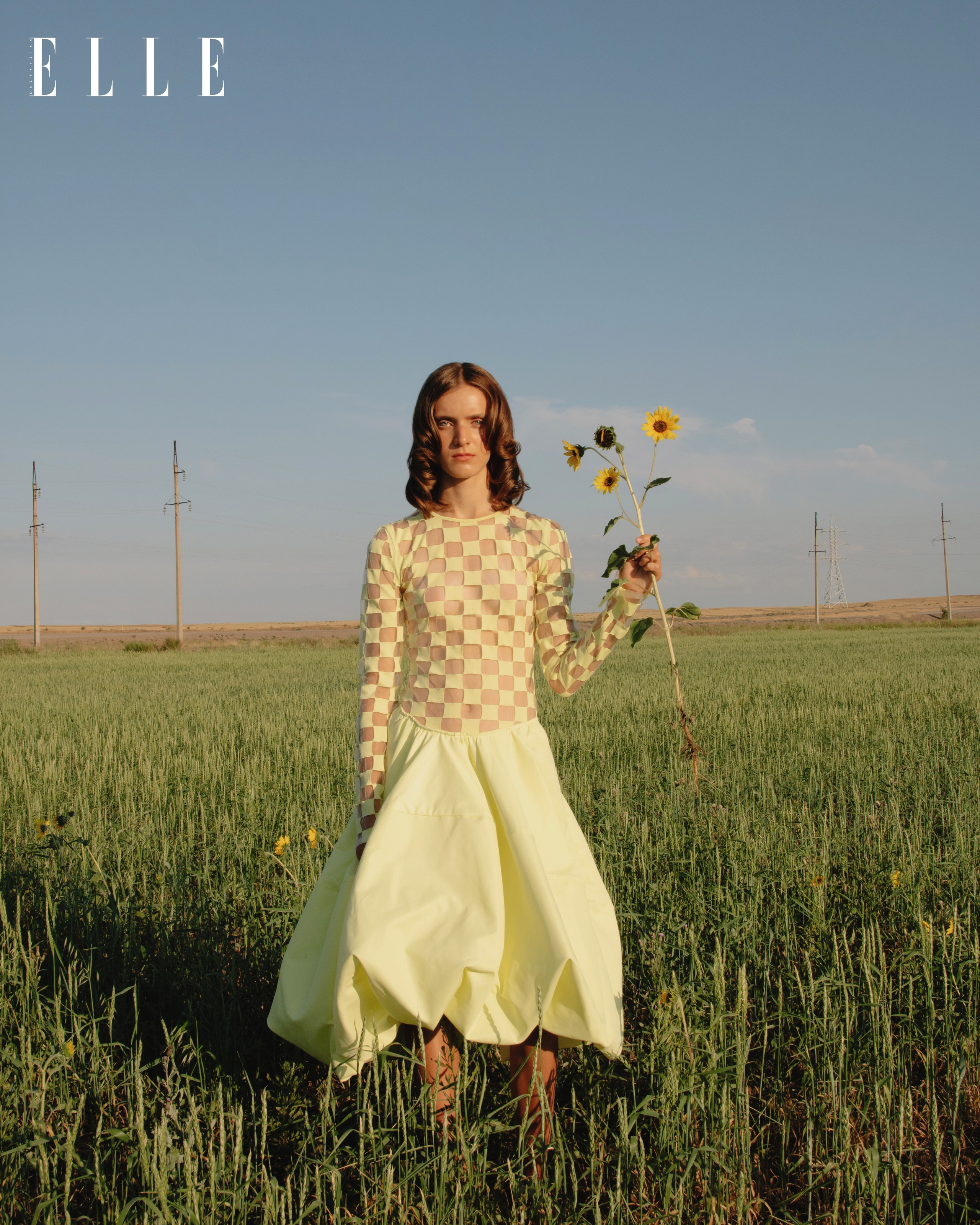 ELLE Kazakhstan. Dialogue with nature. Fashion, portrait, personal photographer. Almaty, KZ