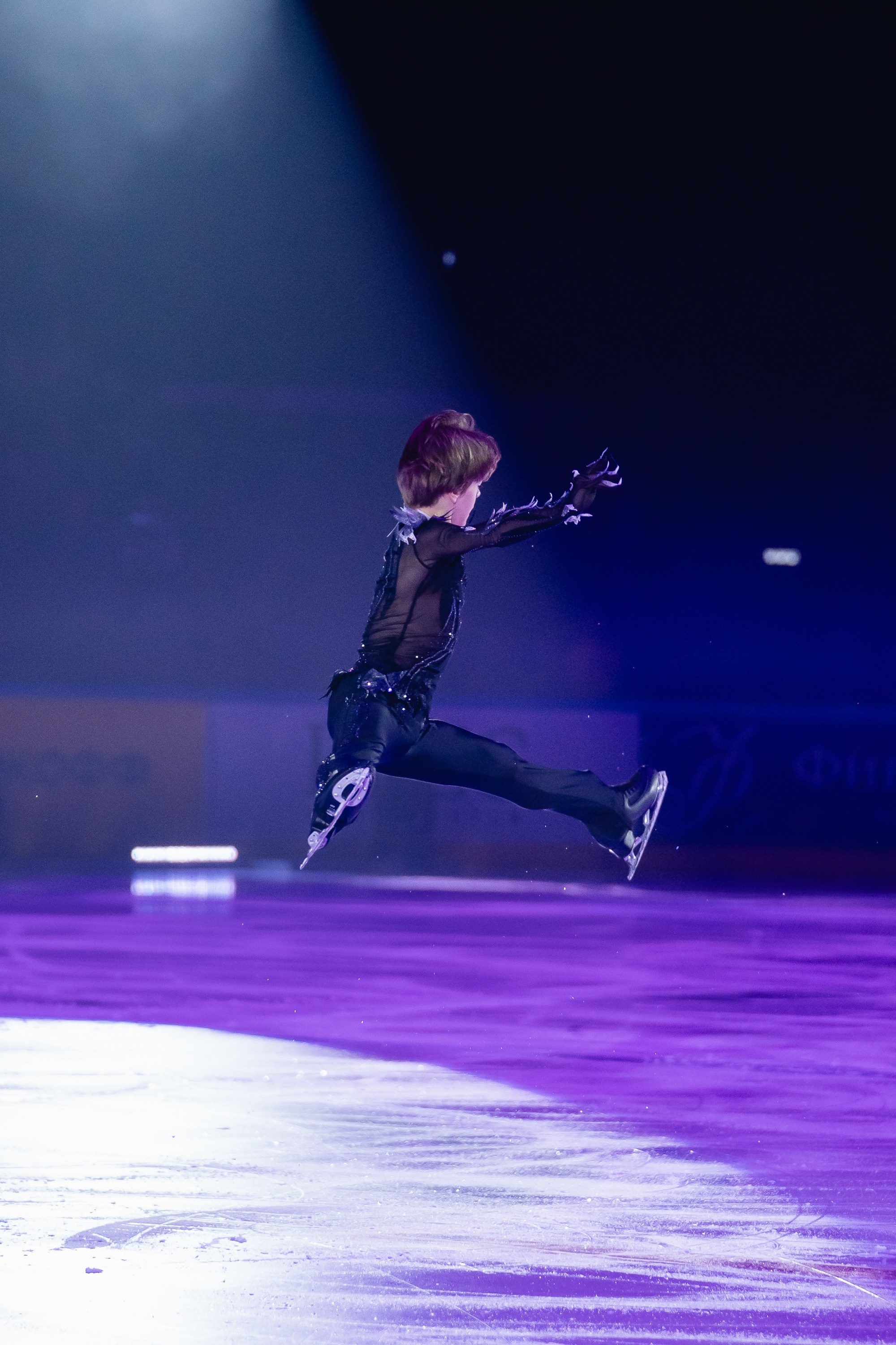 Шоу «Чемпионы на льду» в Новосибирске. Воробьева Ксения — Спортивный и танцевальный фотограф Новосибирск