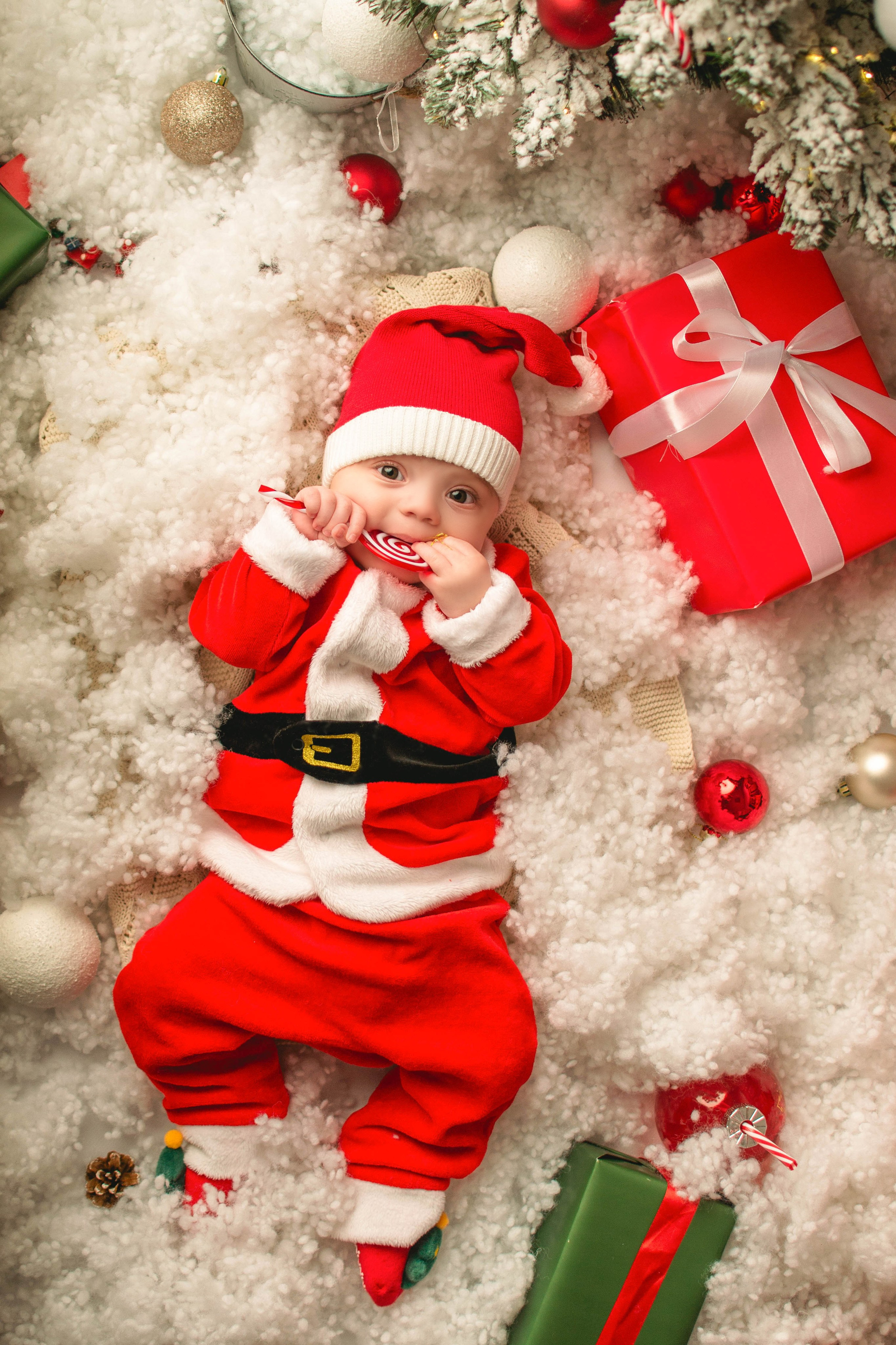 НОВЫЙ ГОД 2025-2026. Фотограф новорождённых в Санкт-Петербурге Наталья Булгакова