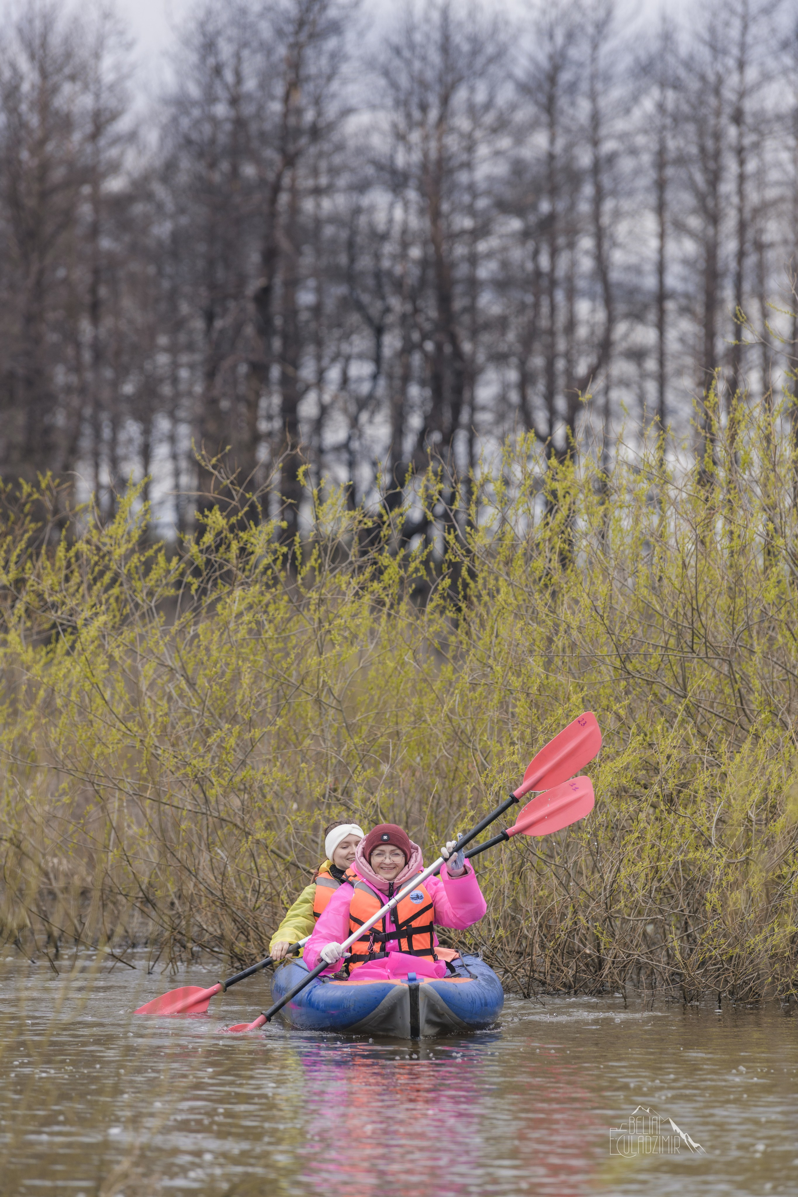 Сплав по реке Тремля 11 апреля 2026 года. Репортажный фотограф Владимир Беляй