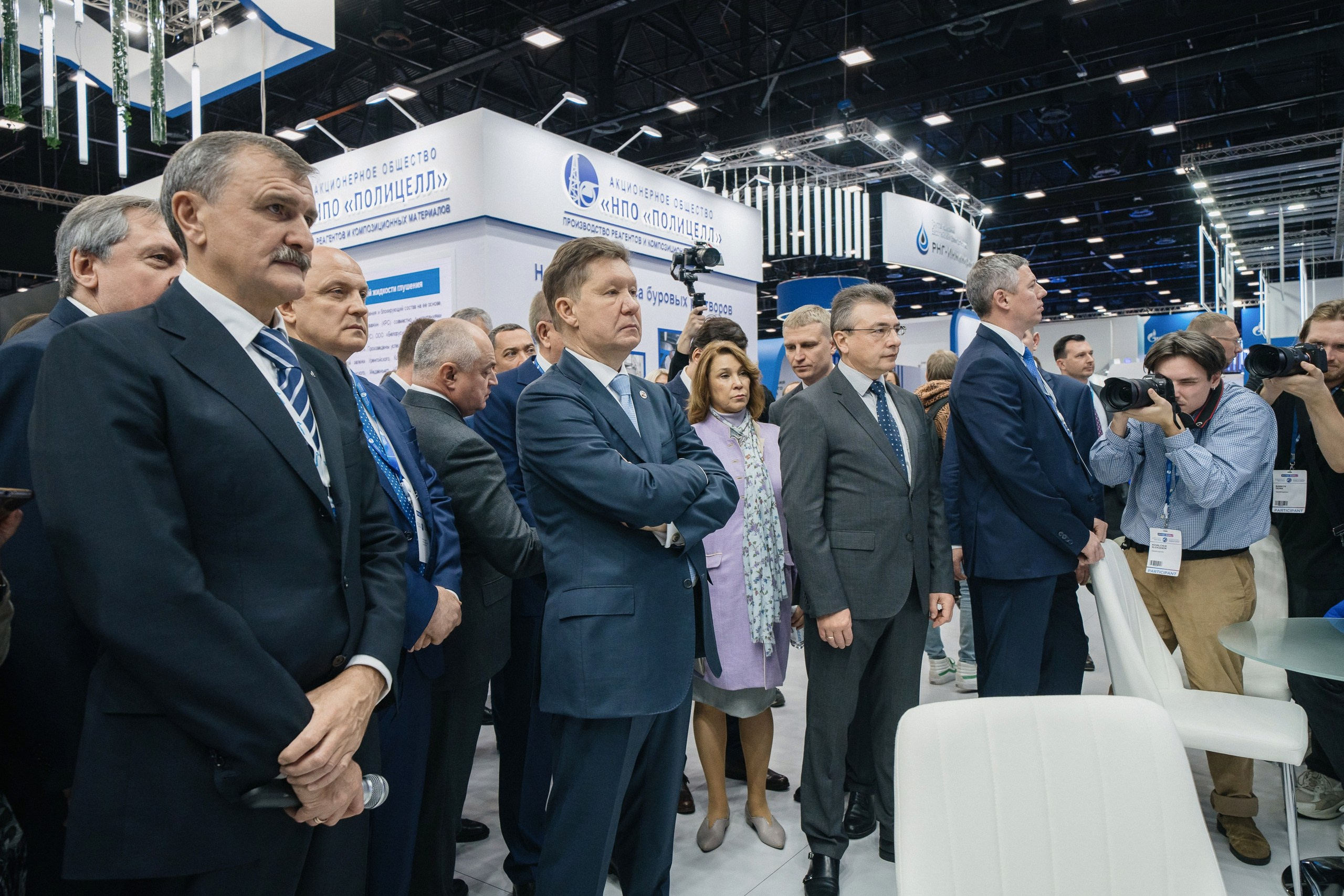 Alexey Miller (Gazprom) at the St. Petersburg International Gas Forum. Svyatoslav Bunkov | photographer