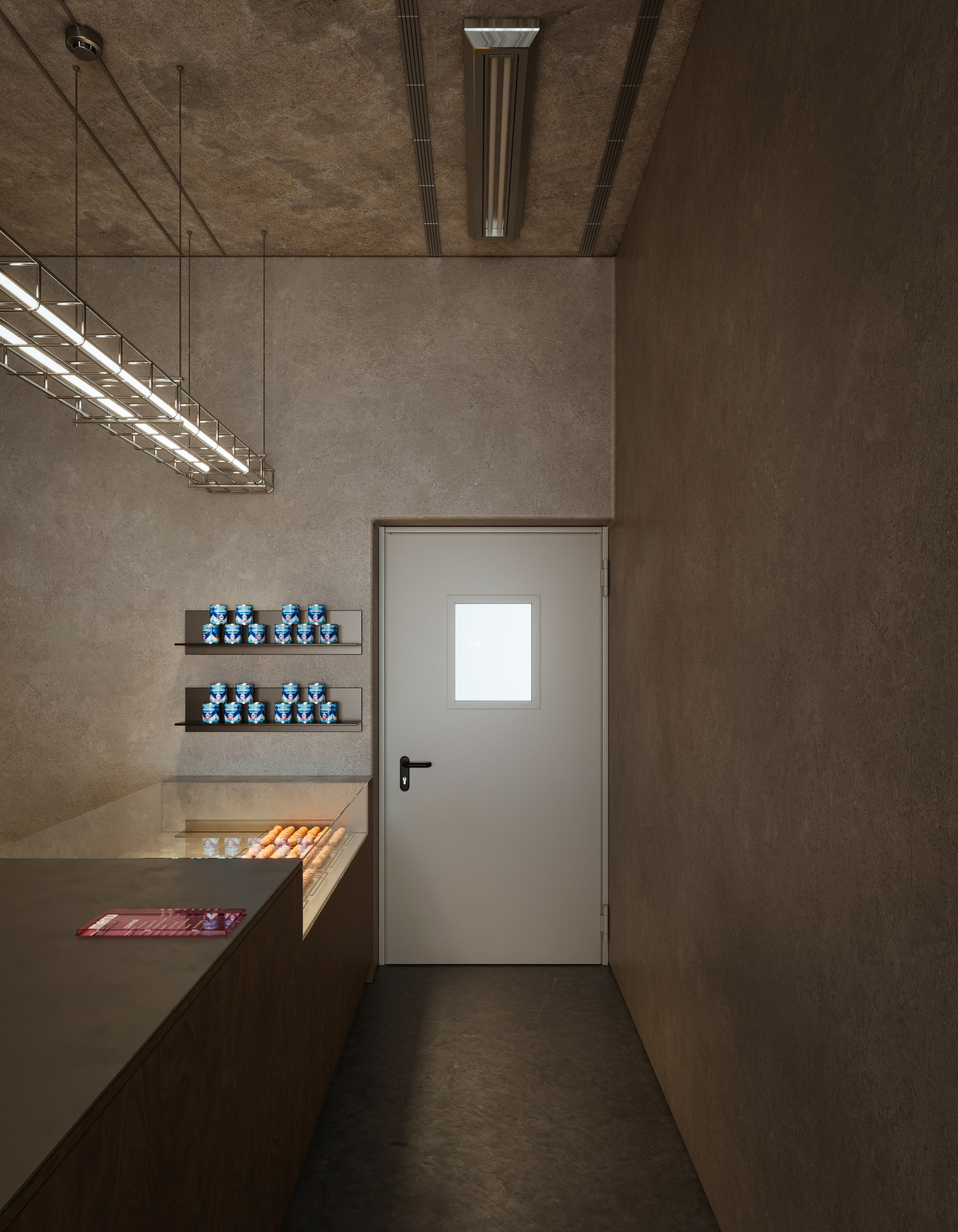 Дизайн-проект интерьера кафе Oreshek cafe