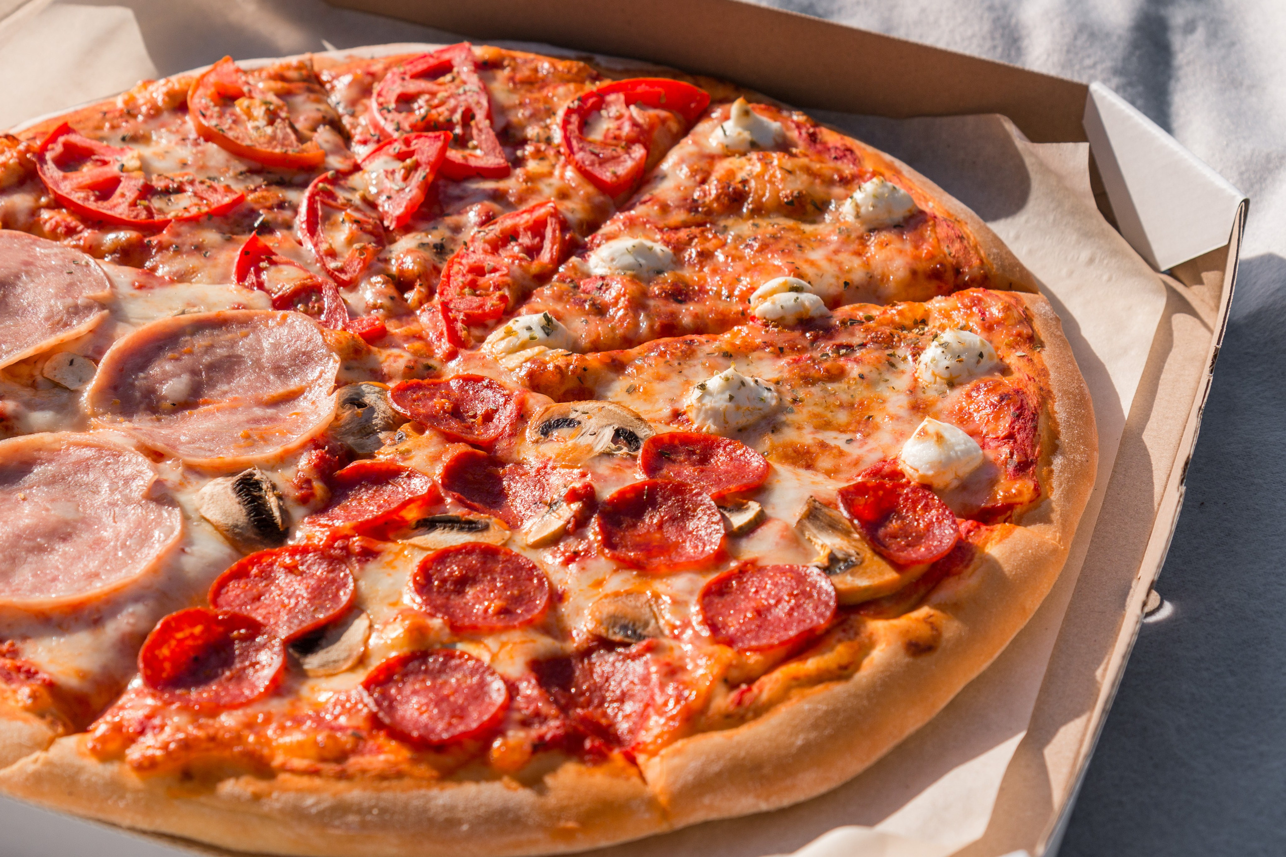 Фотосъёмка пиццы для доставки: кейс LA PIZZA в Воронеже
