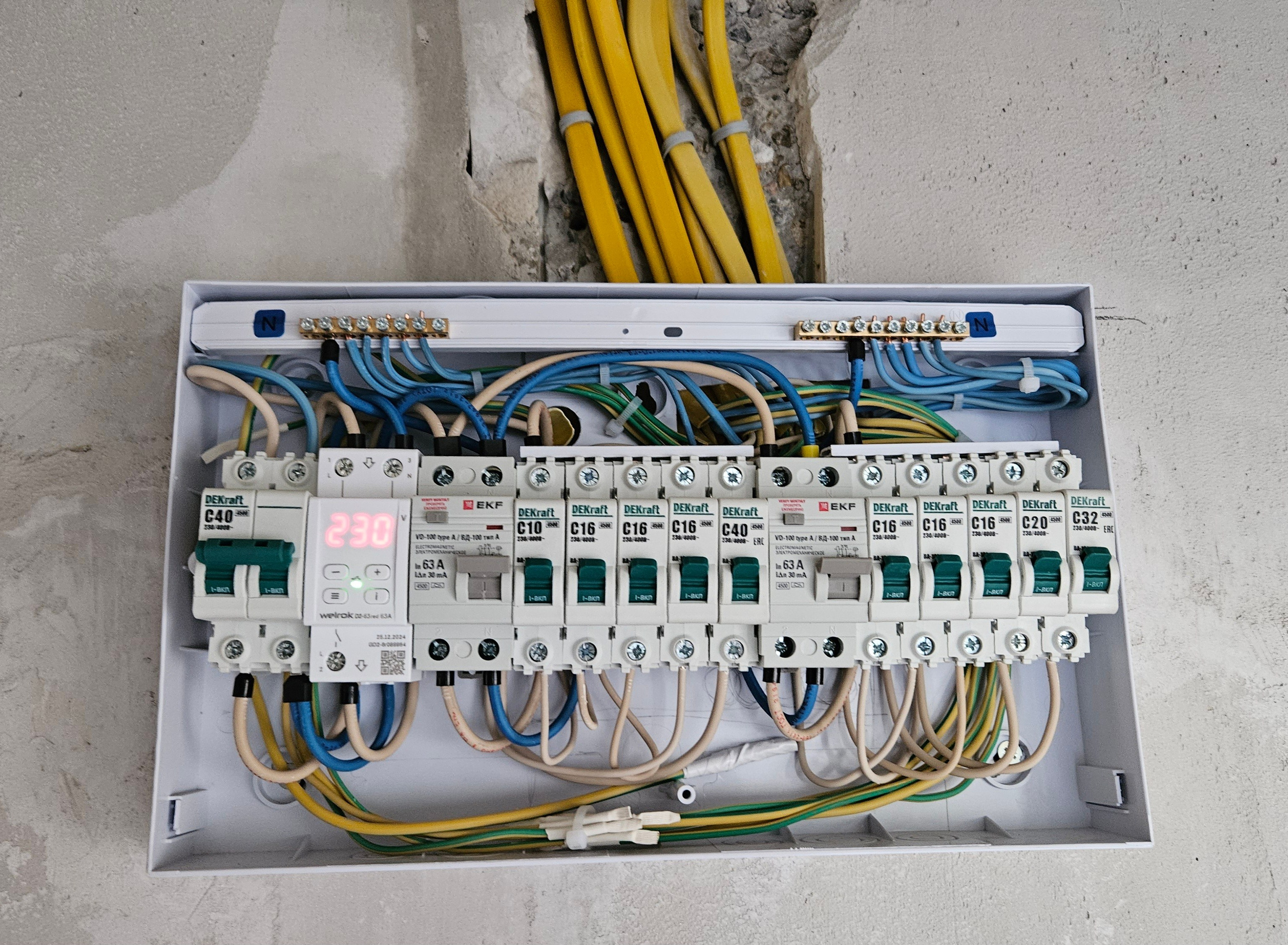 Монтаж электропроводки под ключ, ремонт проводки в квартире