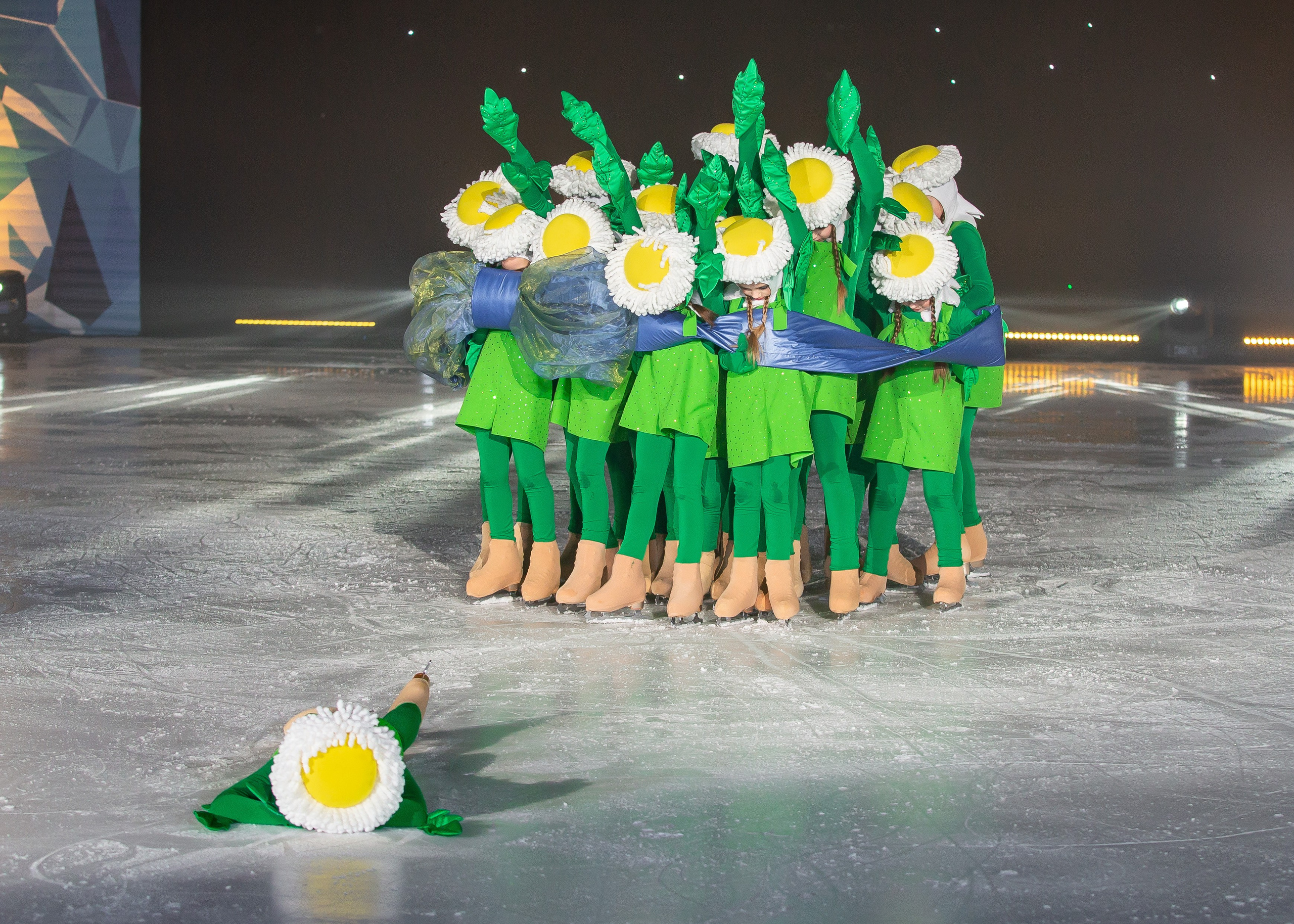 Отчетный концерт. Театр на льду АЛЕКО. Репортажный фотограф в Москве