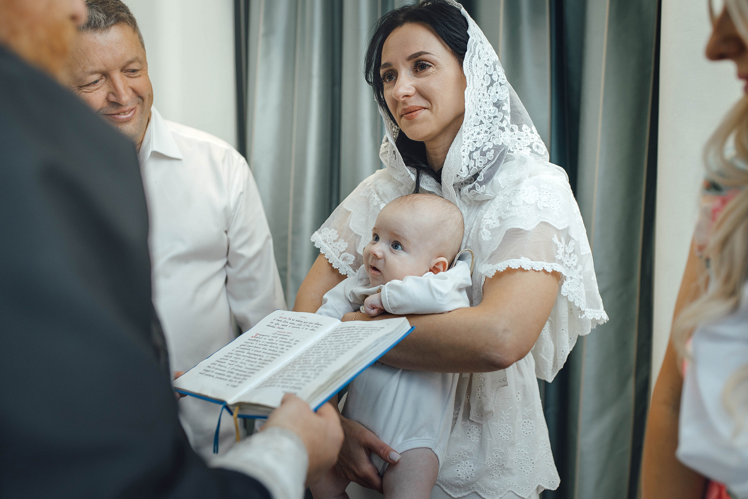 Таинство крещения Михаила