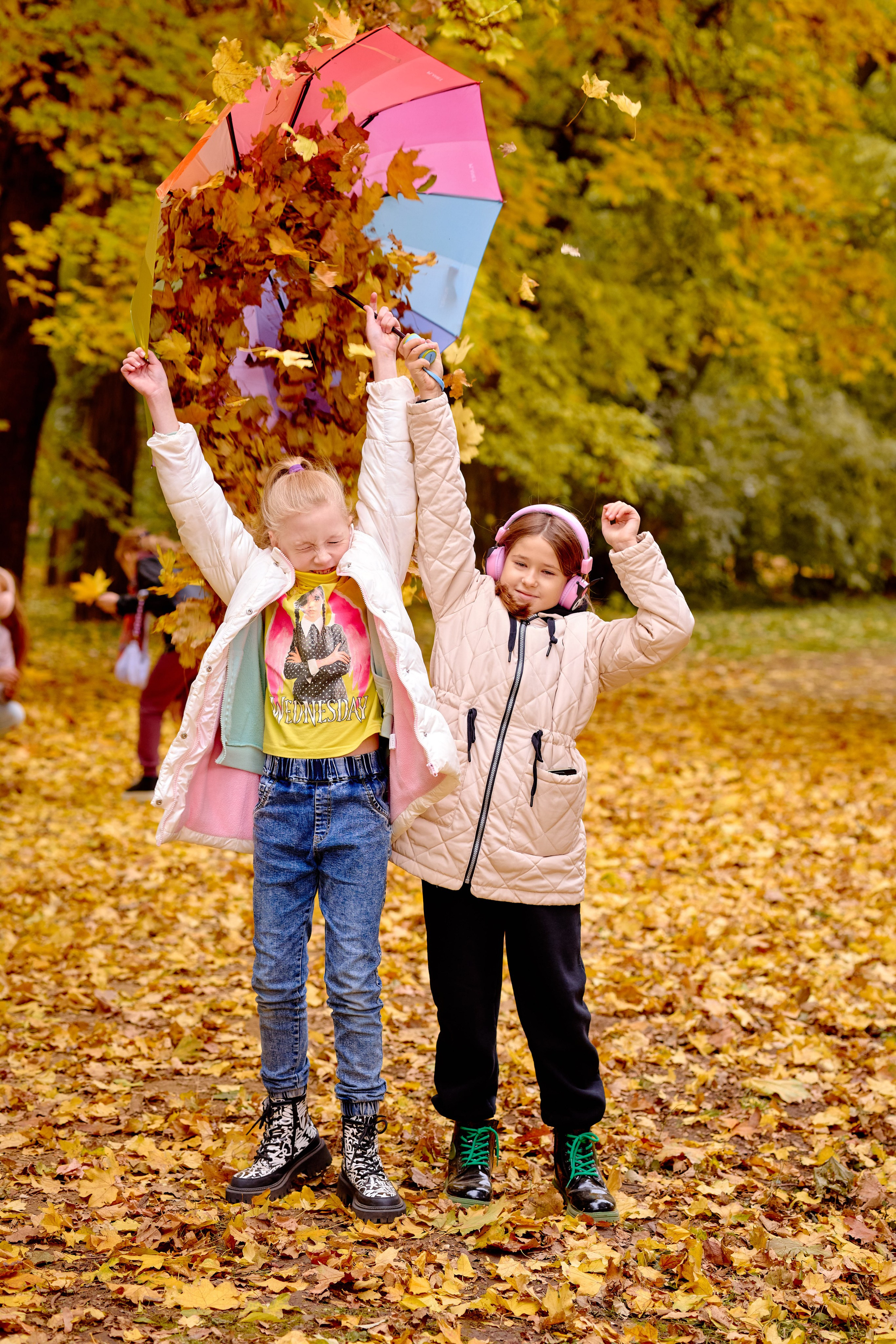 Сьемка для Выпускного Альбома В Парке. Фотограф Выпускные альбомы Таганрог Сергей Коробченко