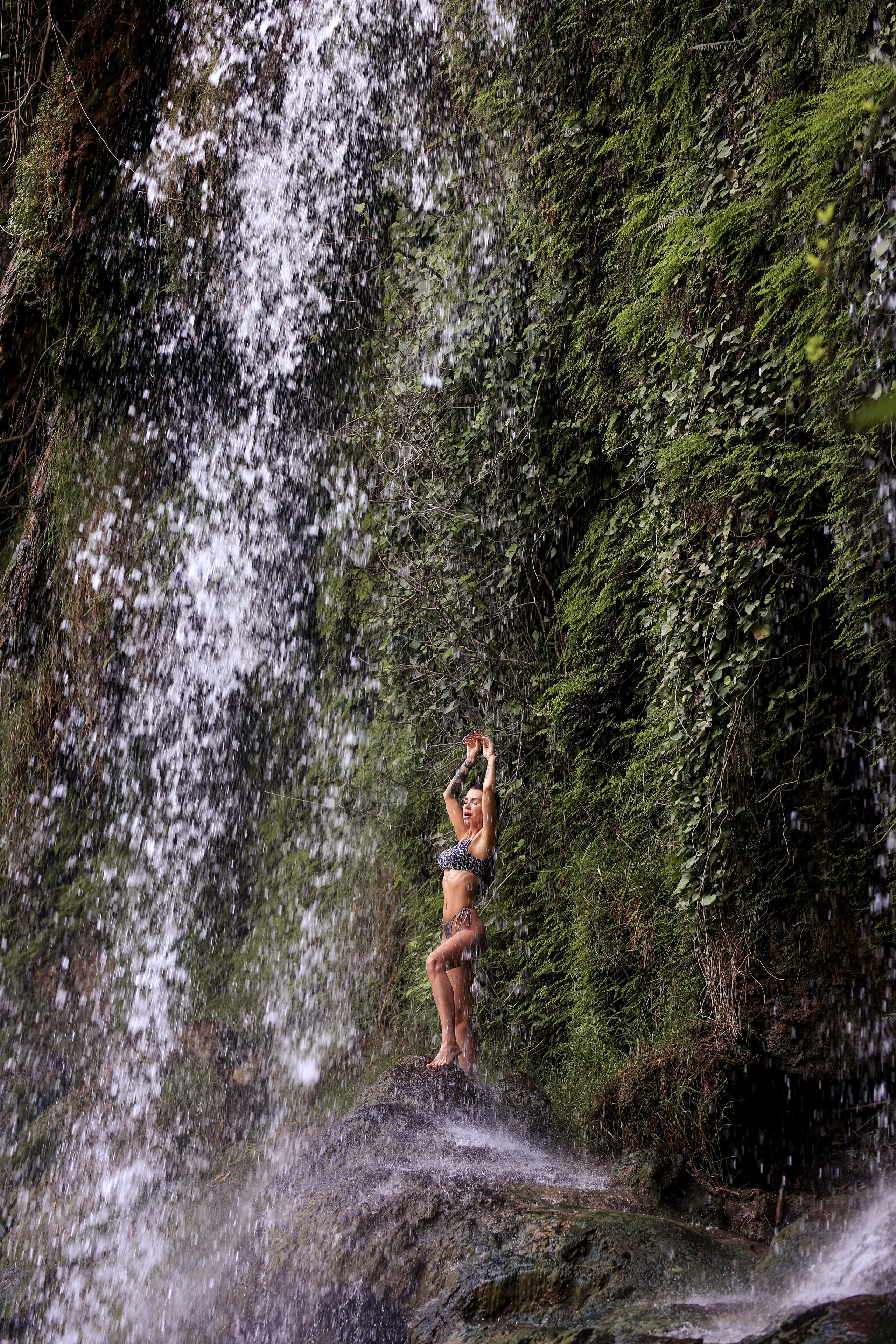Photoshooting at Kurshunlu waterfall