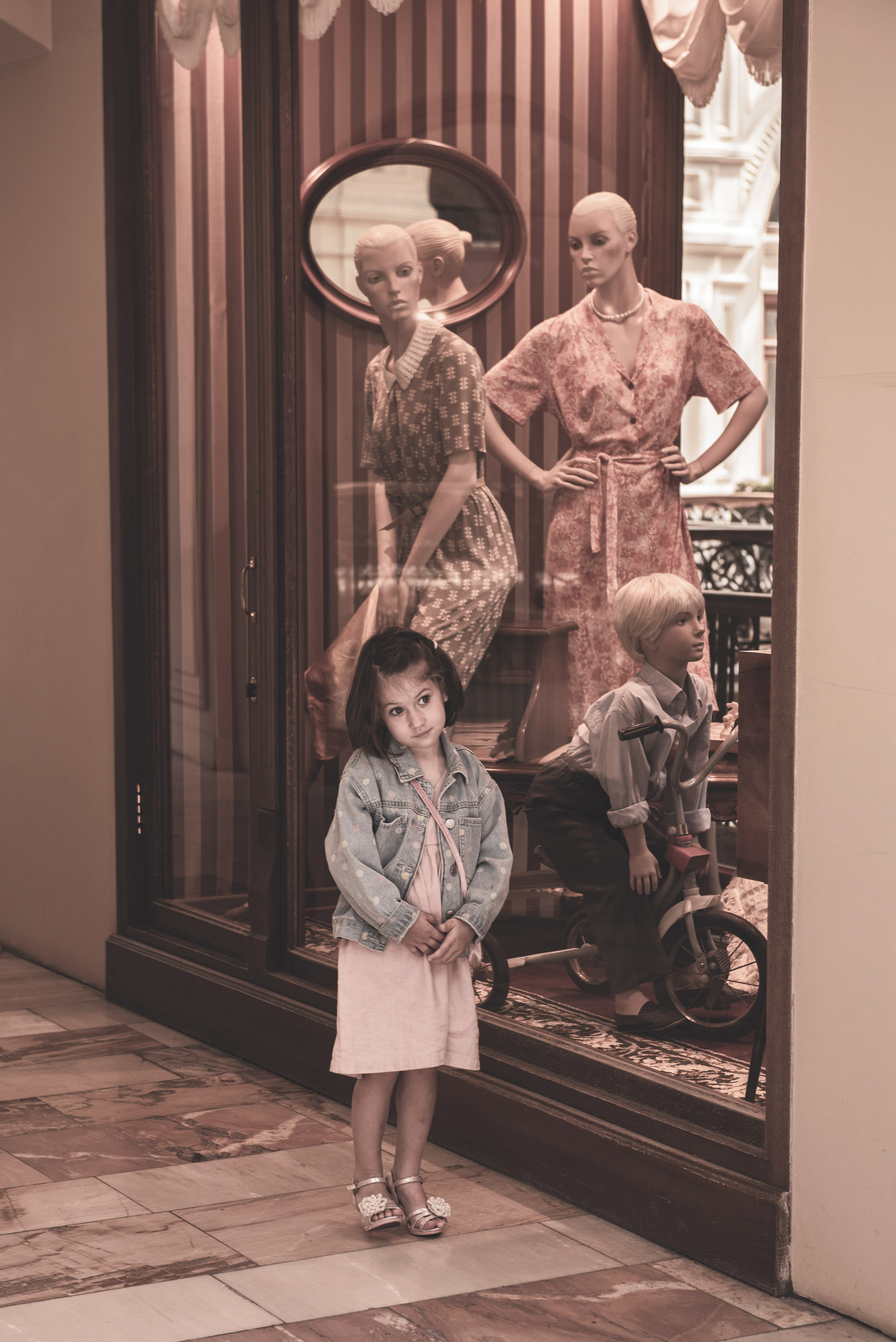 Детская фотосессия в ГУМе. Анна Боровикова, фотограф Пушкино