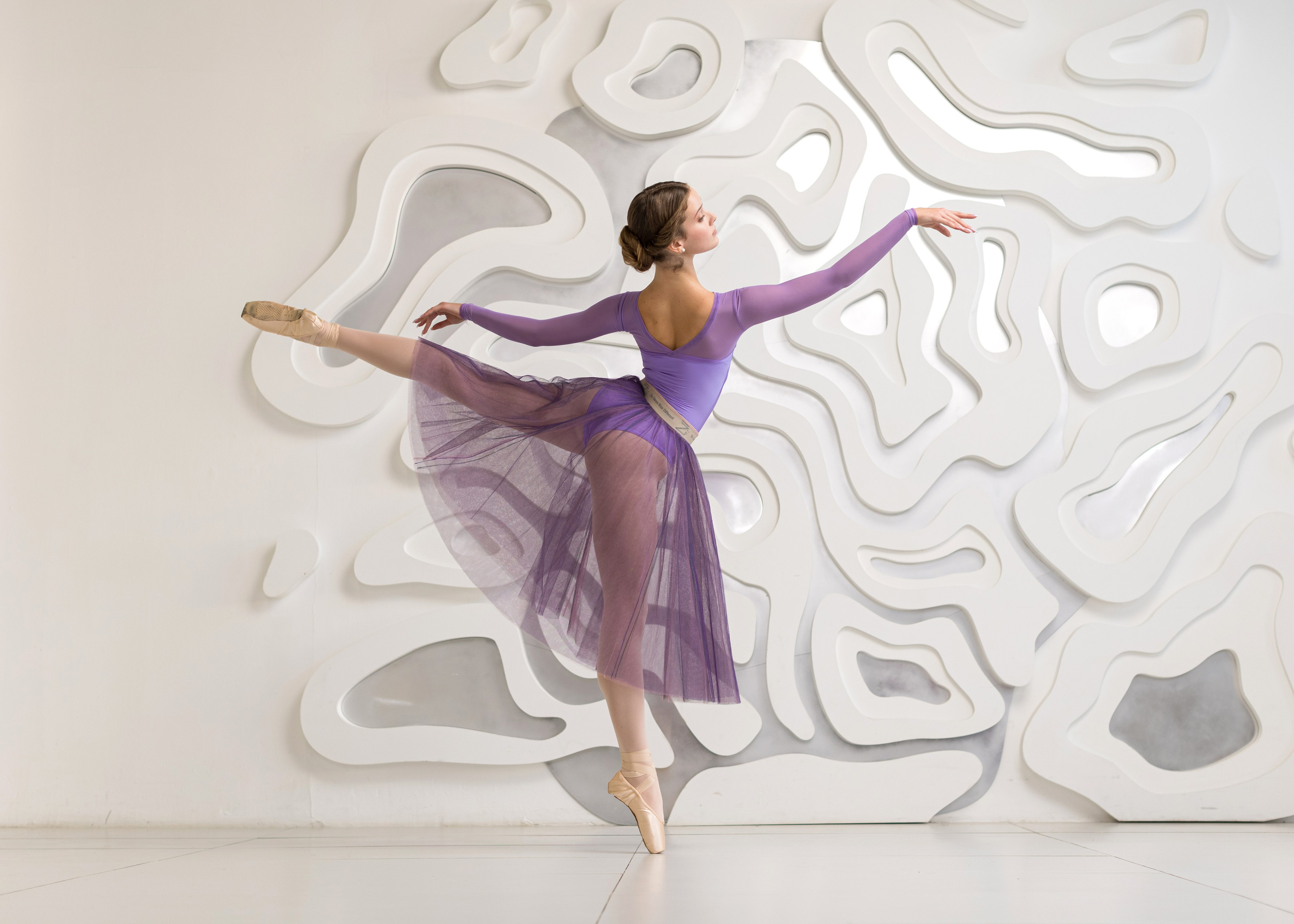 Купальник балетный сиреневый A&E Brandt. Балетный фотограф Алина Ханько — Душа Балета