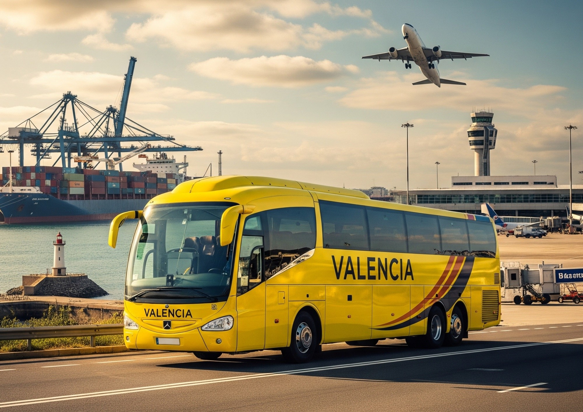 Как доехать в центр Валенсии из аэропорта и морского порта. Гид и фотограф в Валенсии Новиков Михаил