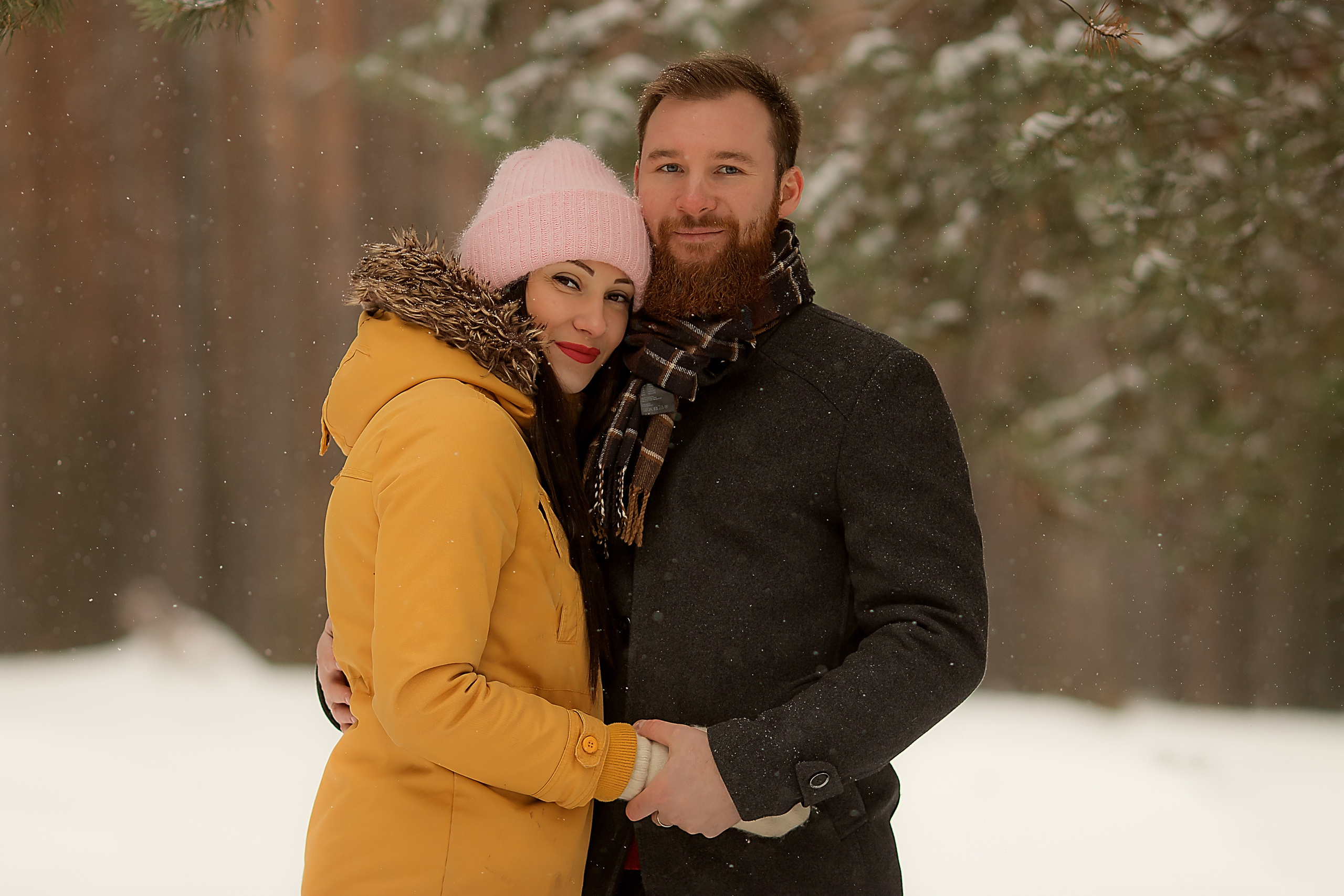 Зимняя фотосессия на прусовских карьерах. Семейный и детский фотограф в Ярославле Абрамов Артём
