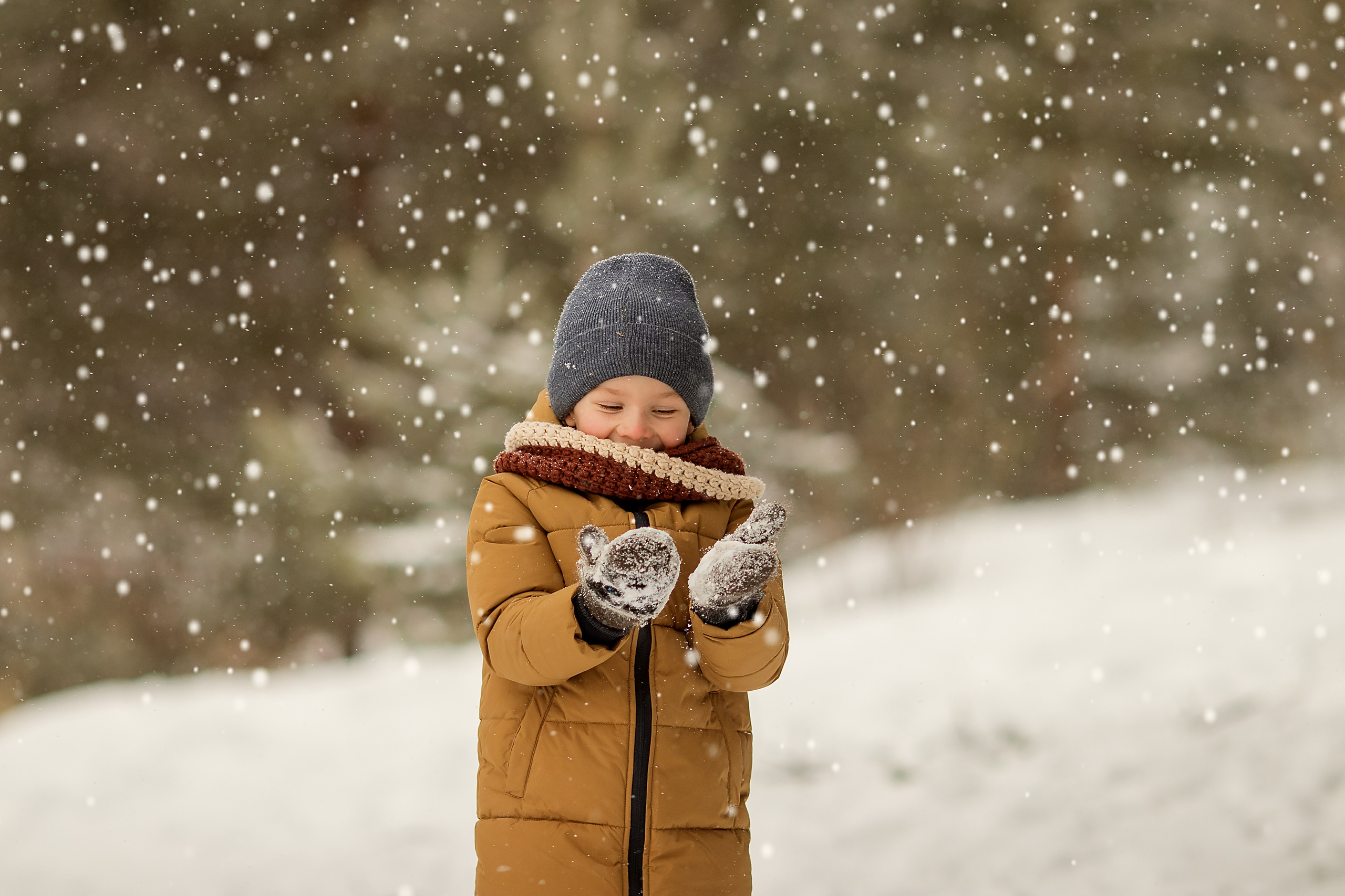 Зимняя фотосессия на прусовских карьерах. Семейный и детский фотограф в Ярославле Абрамов Артём
