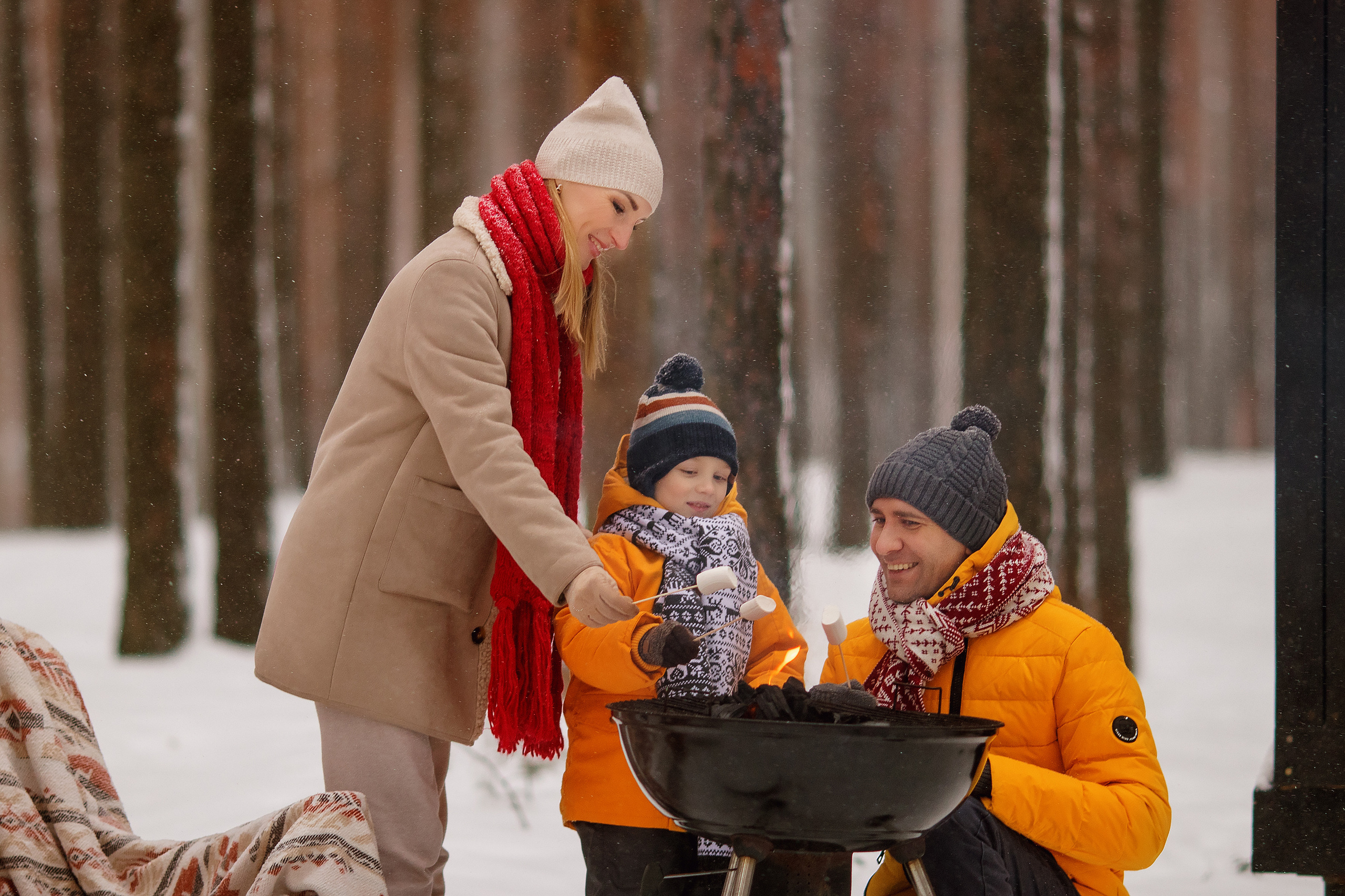 Зимняя фотосессия на прусовских карьерах. Семейный и детский фотограф в Ярославле Абрамов Артём