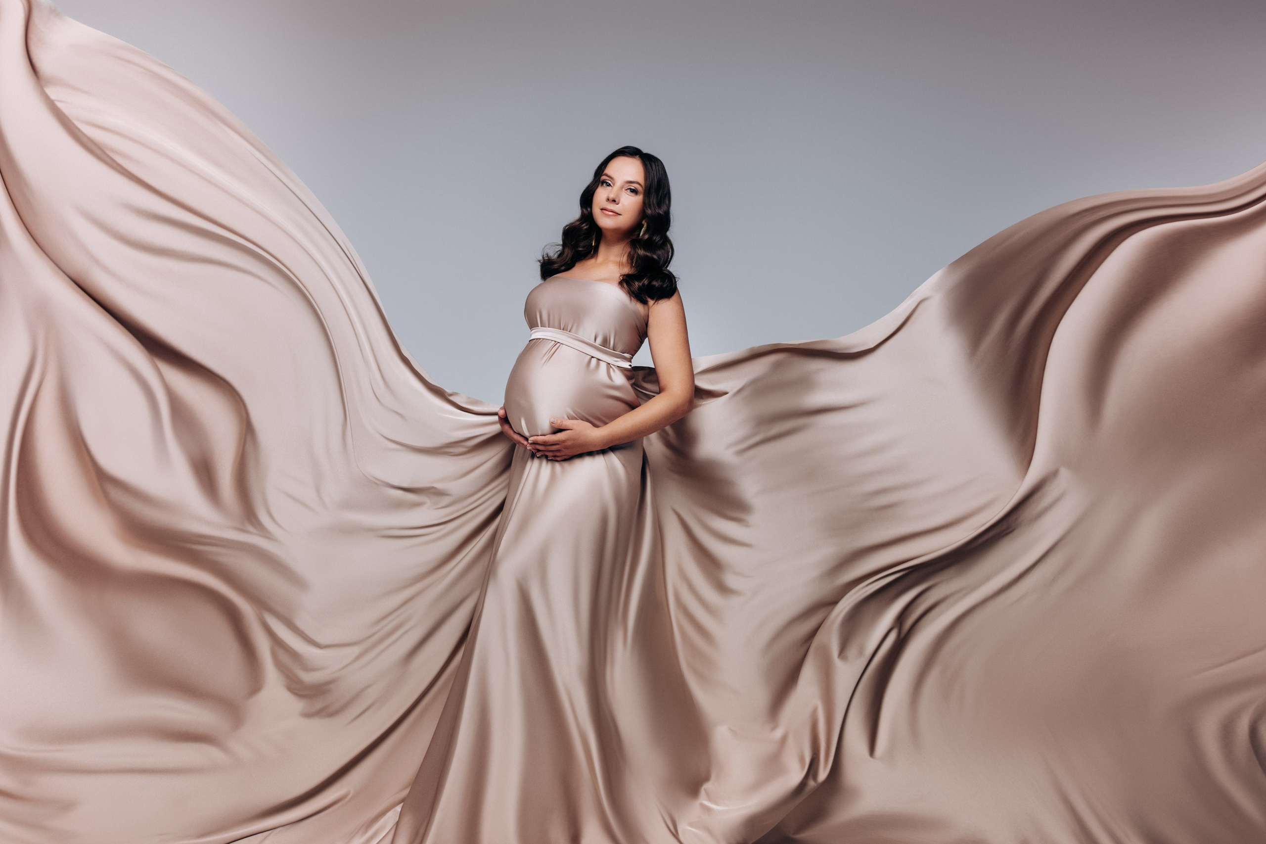 Фотосессия в ткани