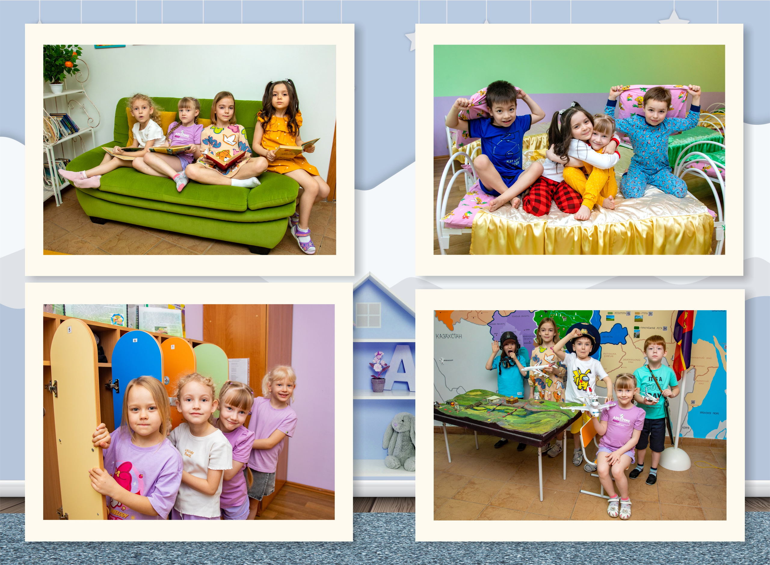 Детский сад. Выпускные альбомы в Красноярске. Студия Колибри