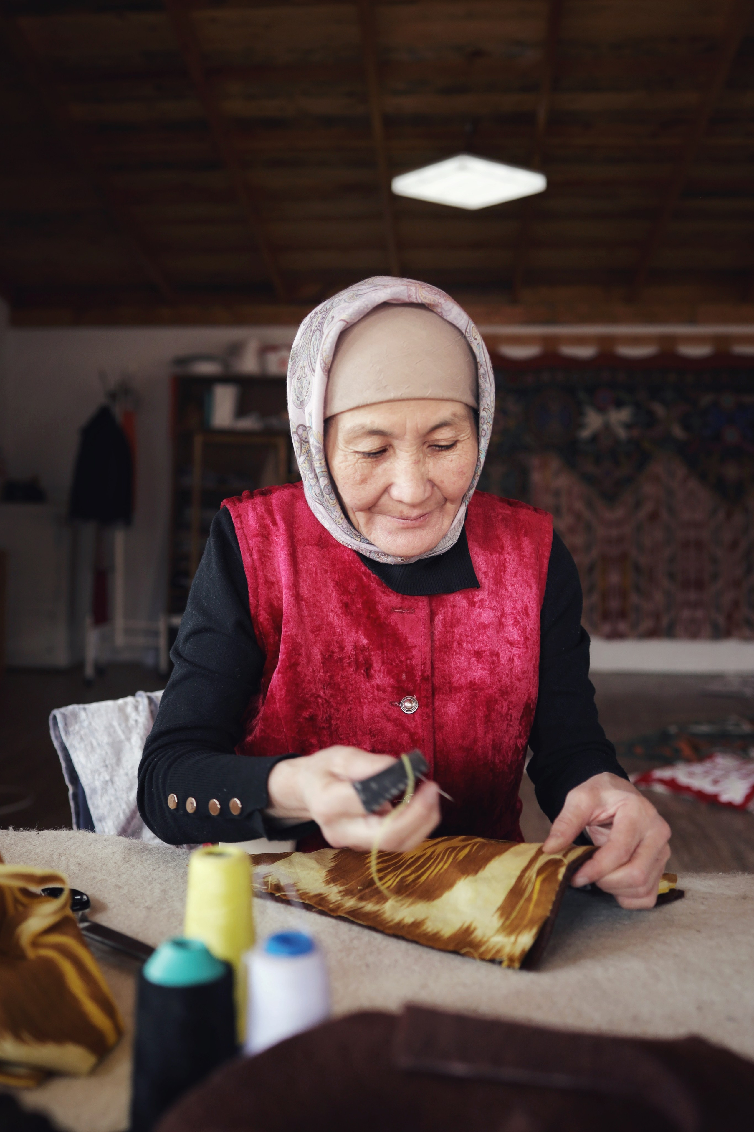 Zhanyl Baisheva, UNESCO ICH / Kyrgyzstan 2024. POLINA MÔMOT