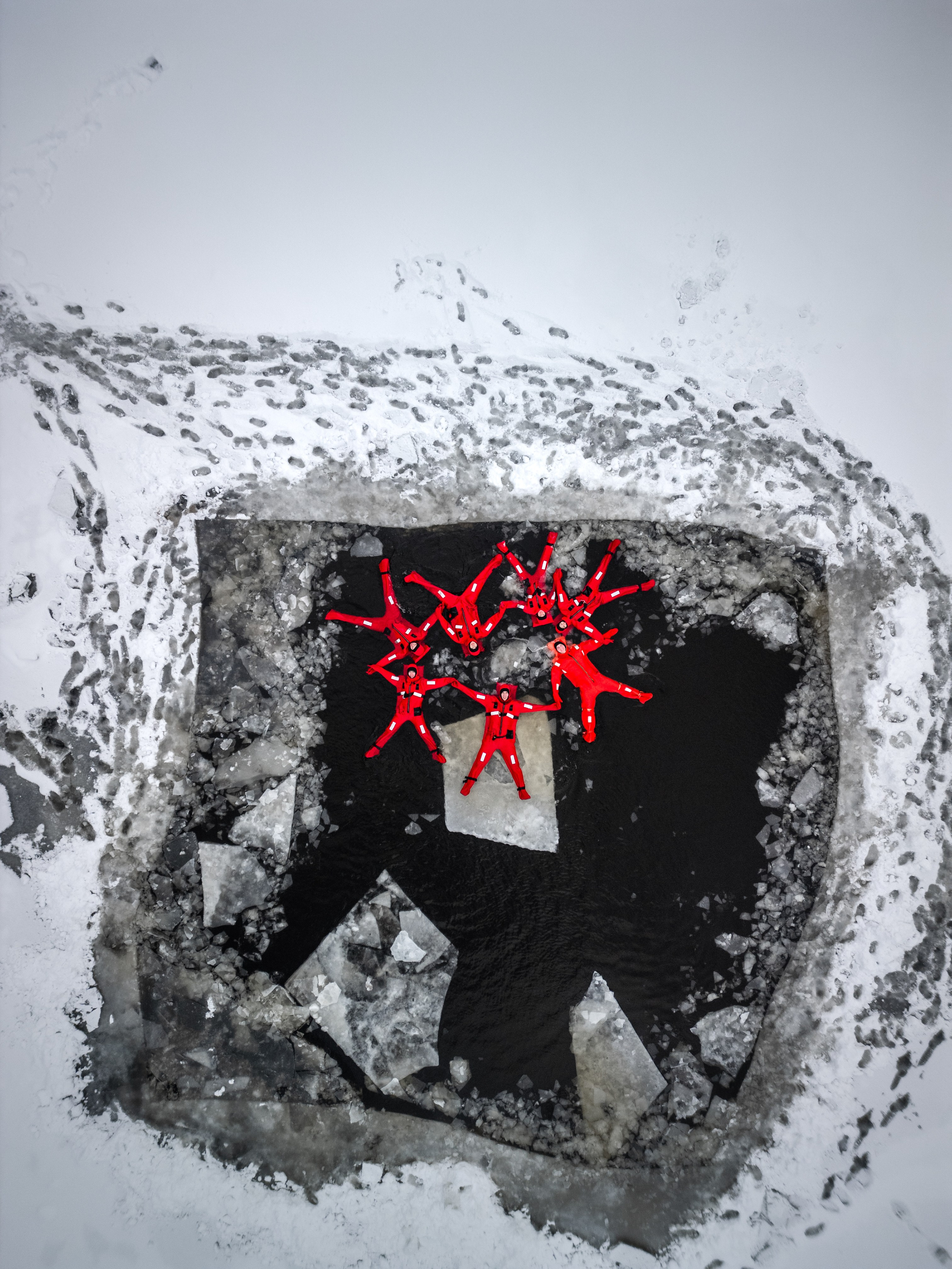 Айсфлоатинг #8. DRONBERRY — Аэросъемка Ярославль