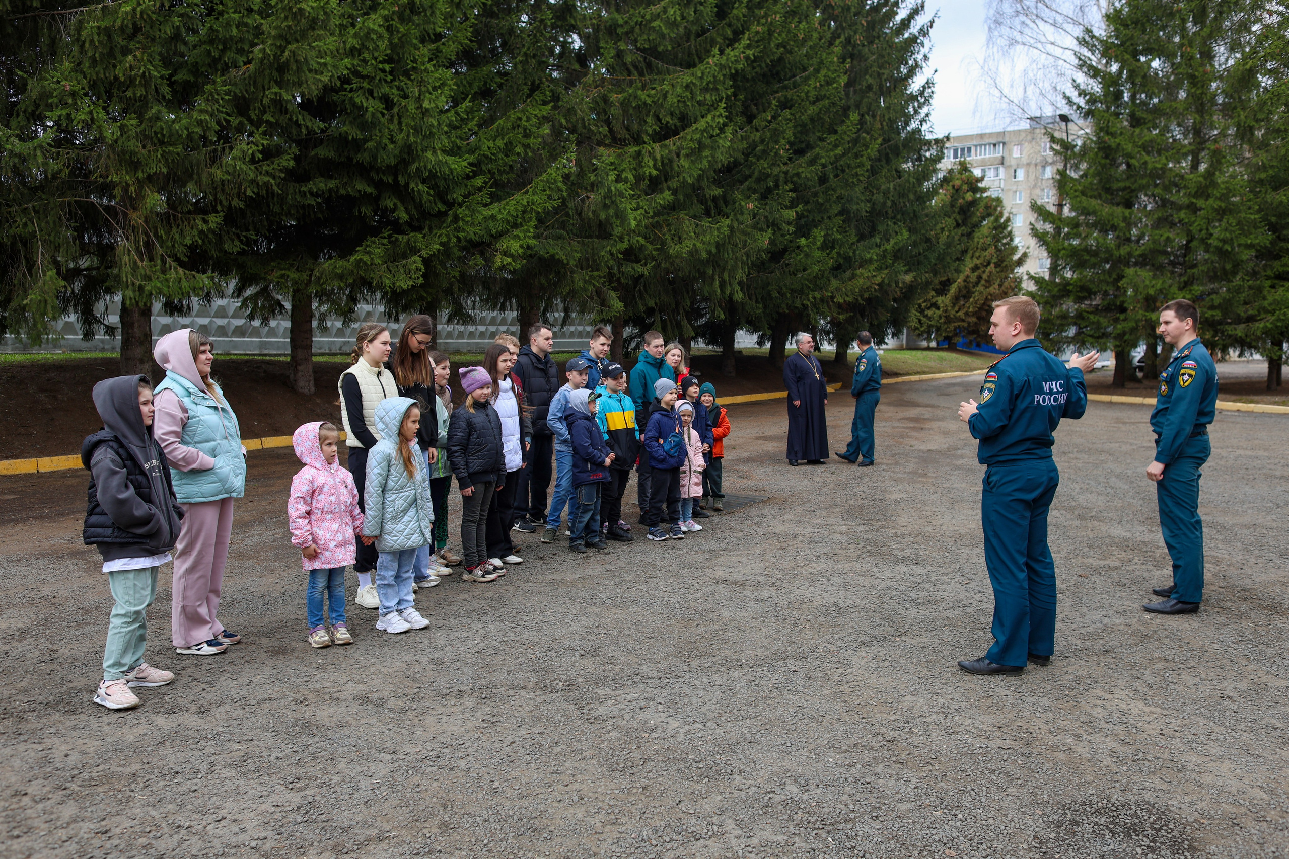 Экскурсия в пожарную часть г. Воскресенск. Вознесенский храм села Барановское