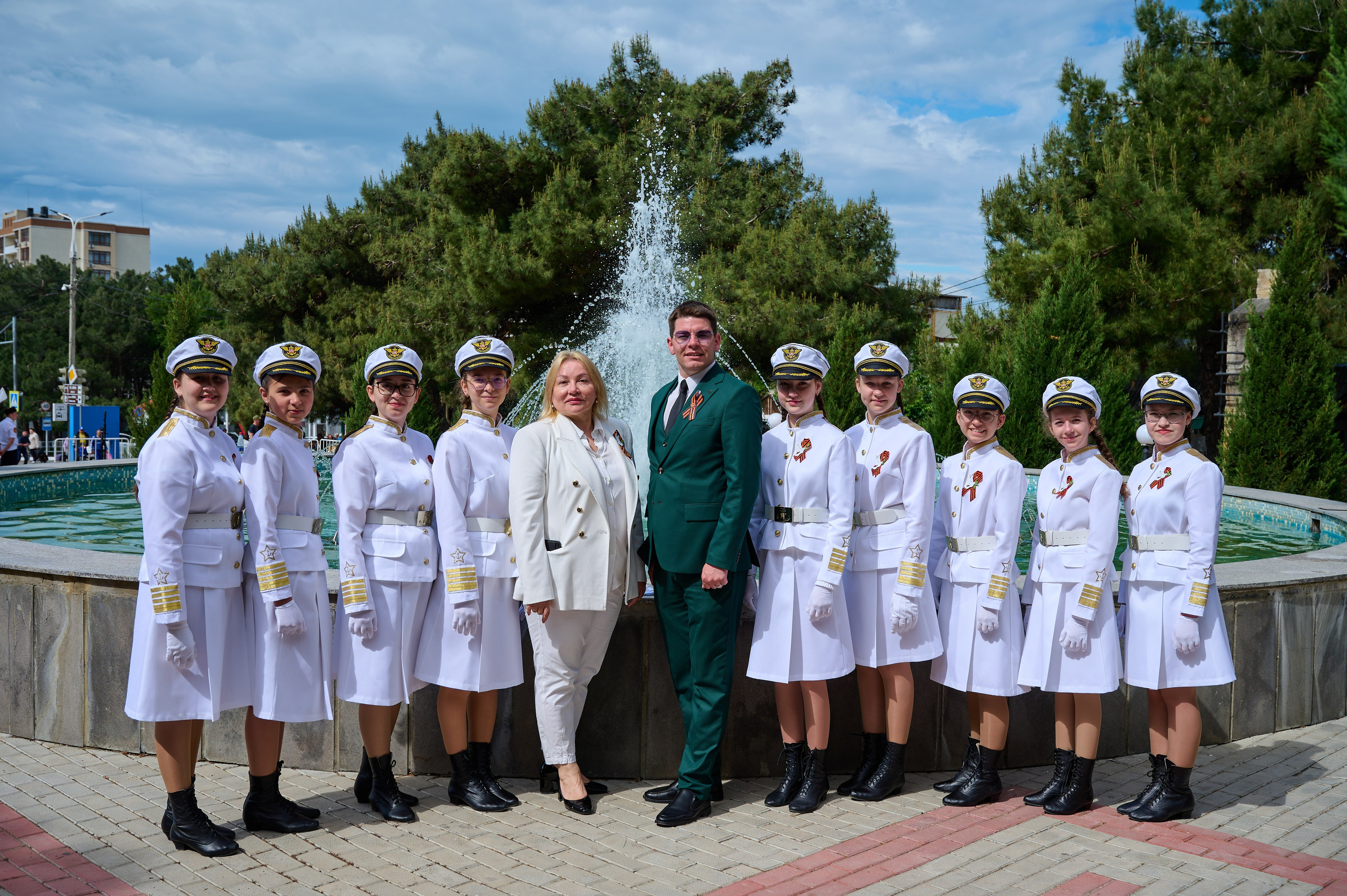 Митинг 9 мая. Жизнь курорта Кабардинка в фотографиях