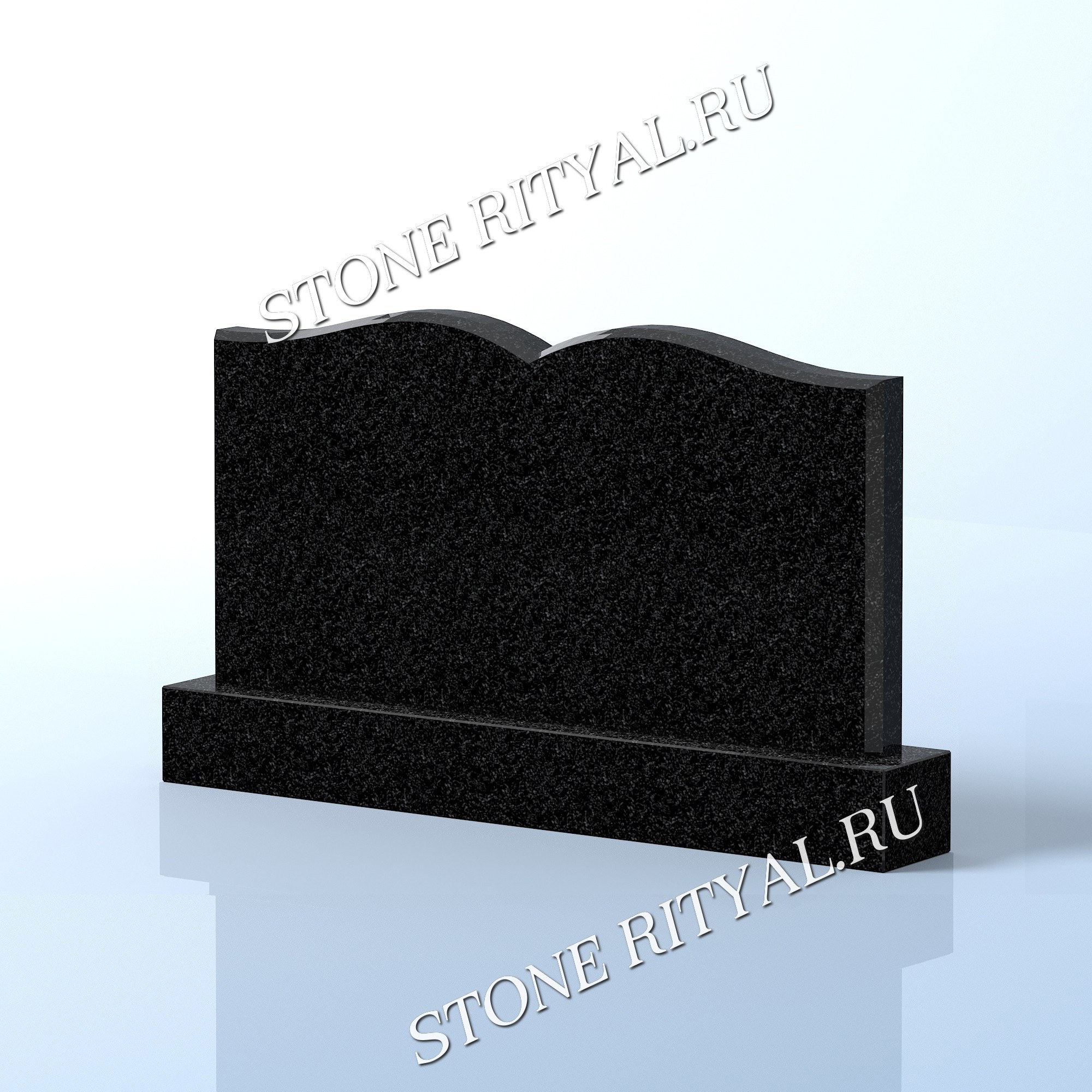 Горизонтальные памятники. Изготовление и установка памятников в Москве и МО