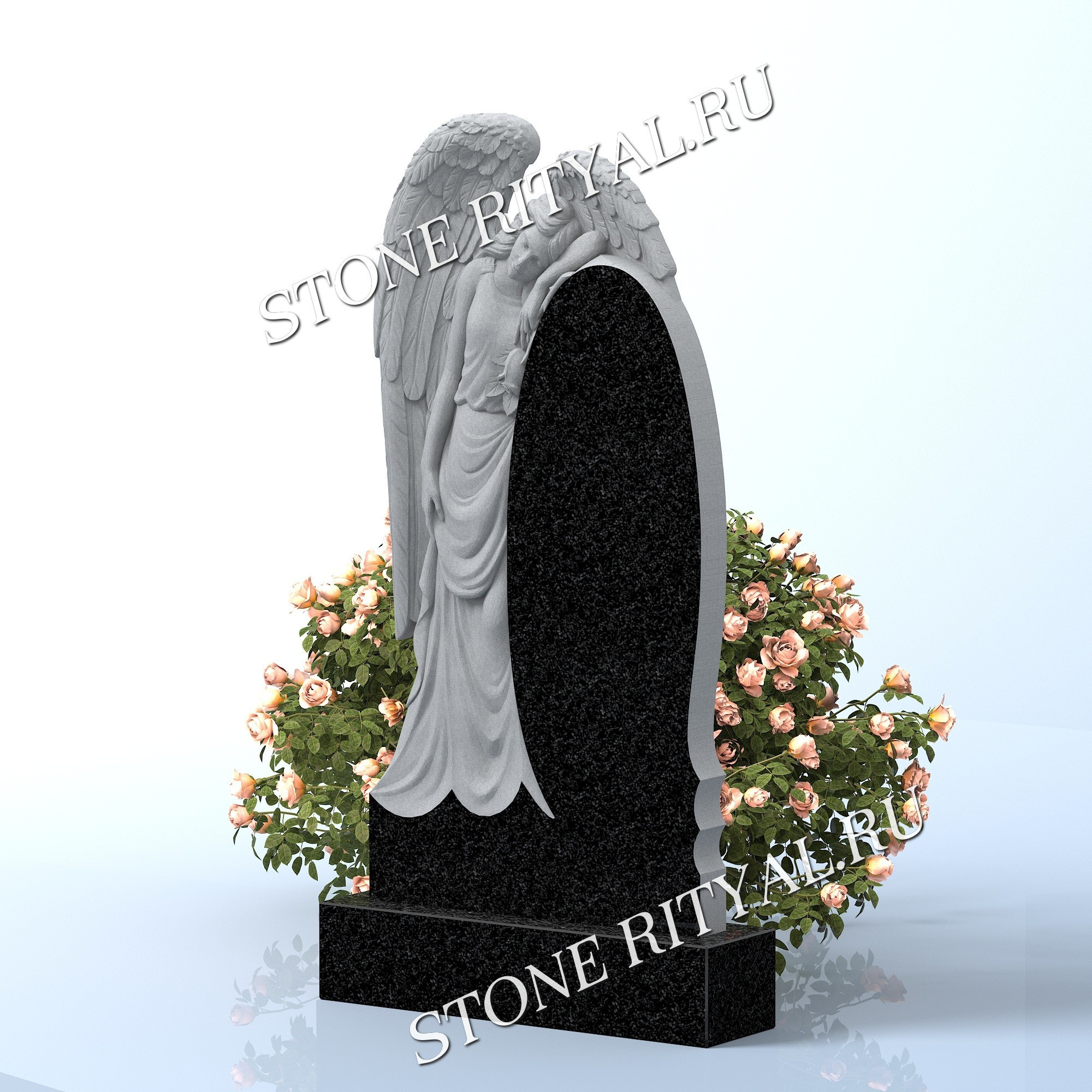 Вертикальные памятники фигурные. Изготовление и установка памятников в Москве и МО