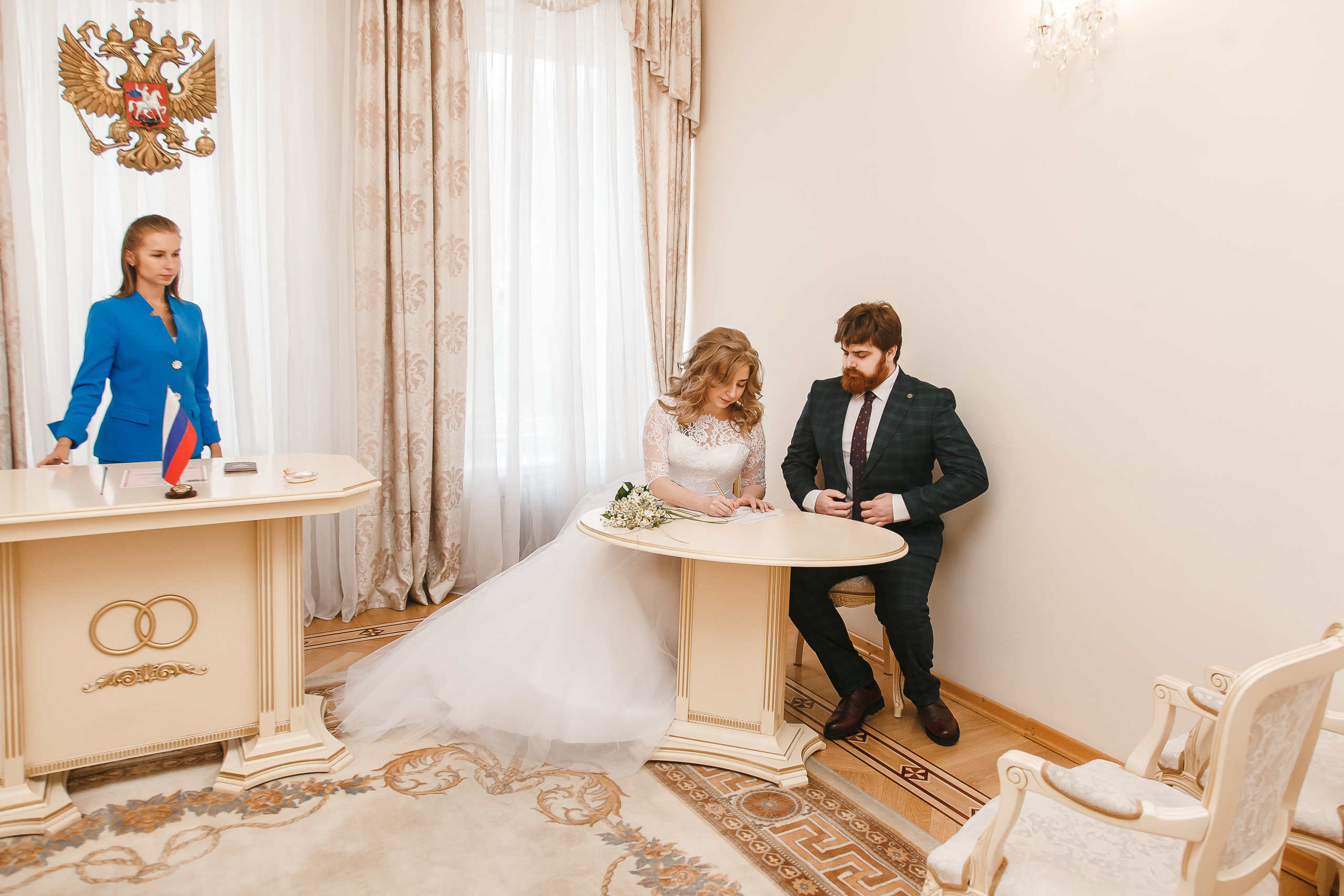 Свадебная фотосессия — ЗАГС Центрального района