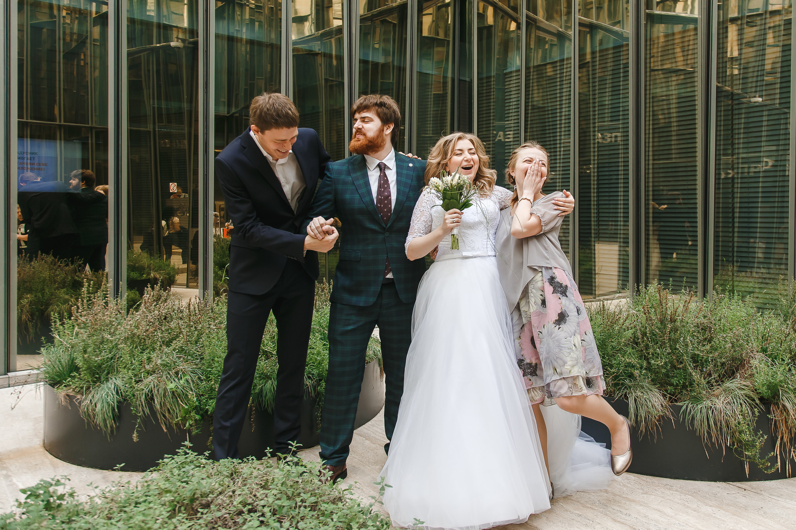 Свадебная фотосессия — ЗАГС Центрального района