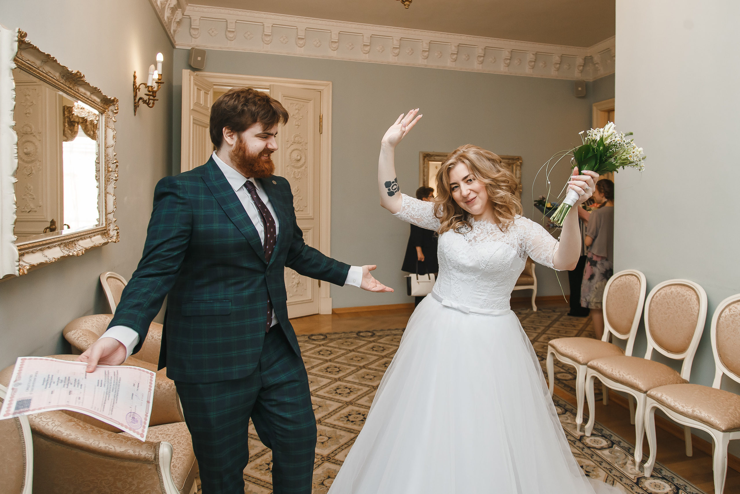 Свадебная фотосессия — ЗАГС Центрального района