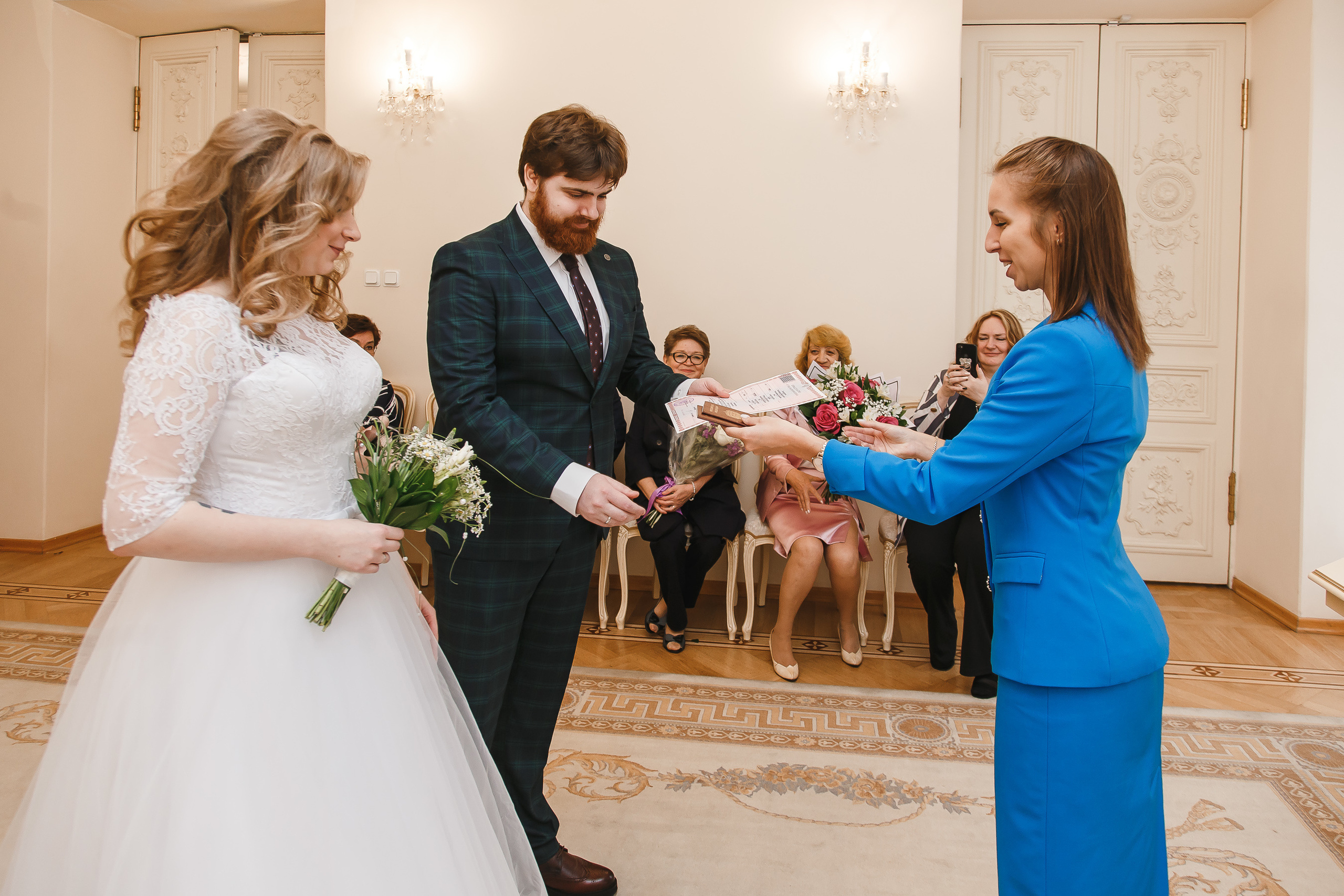 Свадебная фотосессия — ЗАГС Центрального района