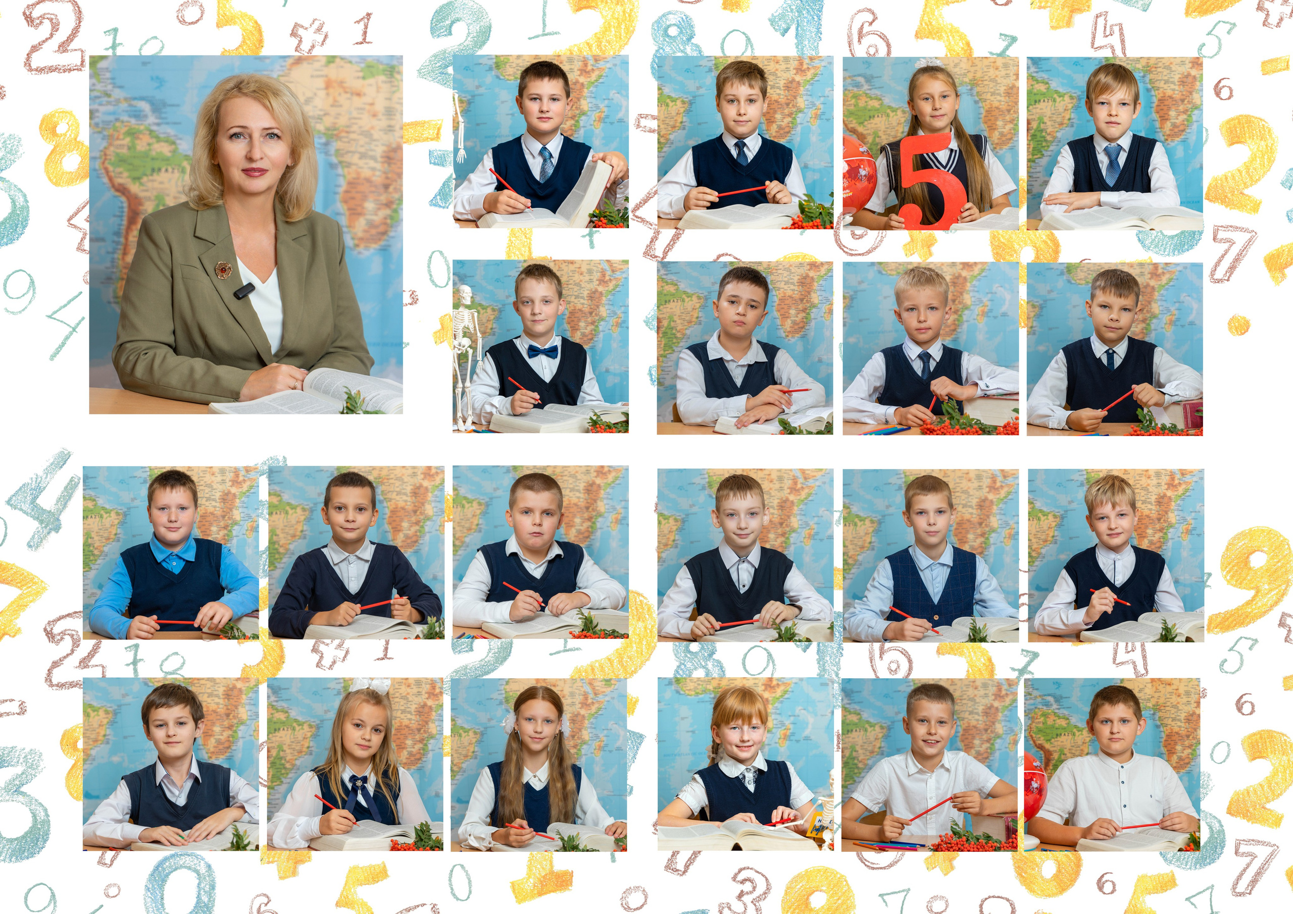 3 разворота 2200. Выпускные альбомы в Липецк