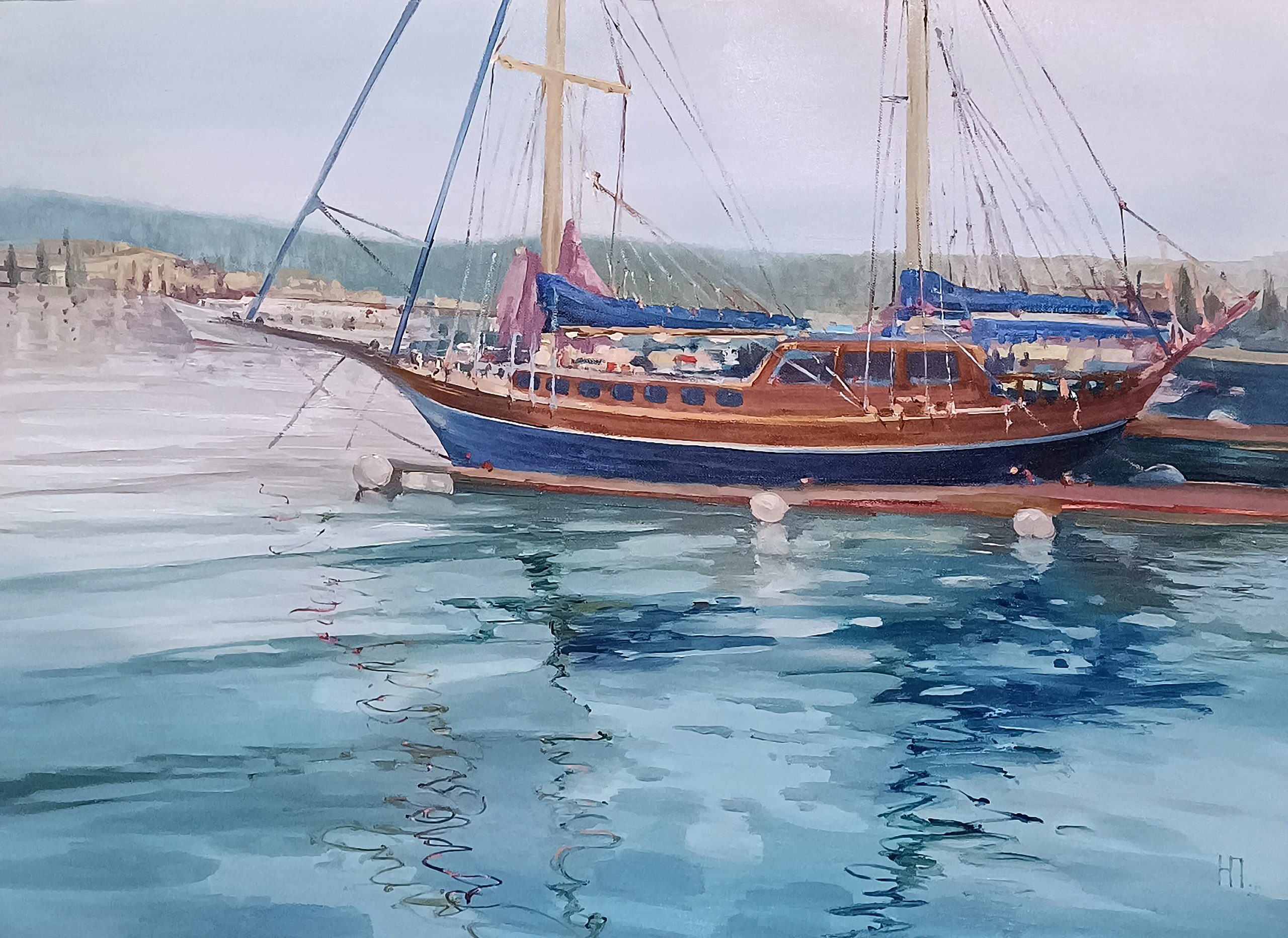 The dreamer’s companion — the ship of desires⚓️. Natalya Platova